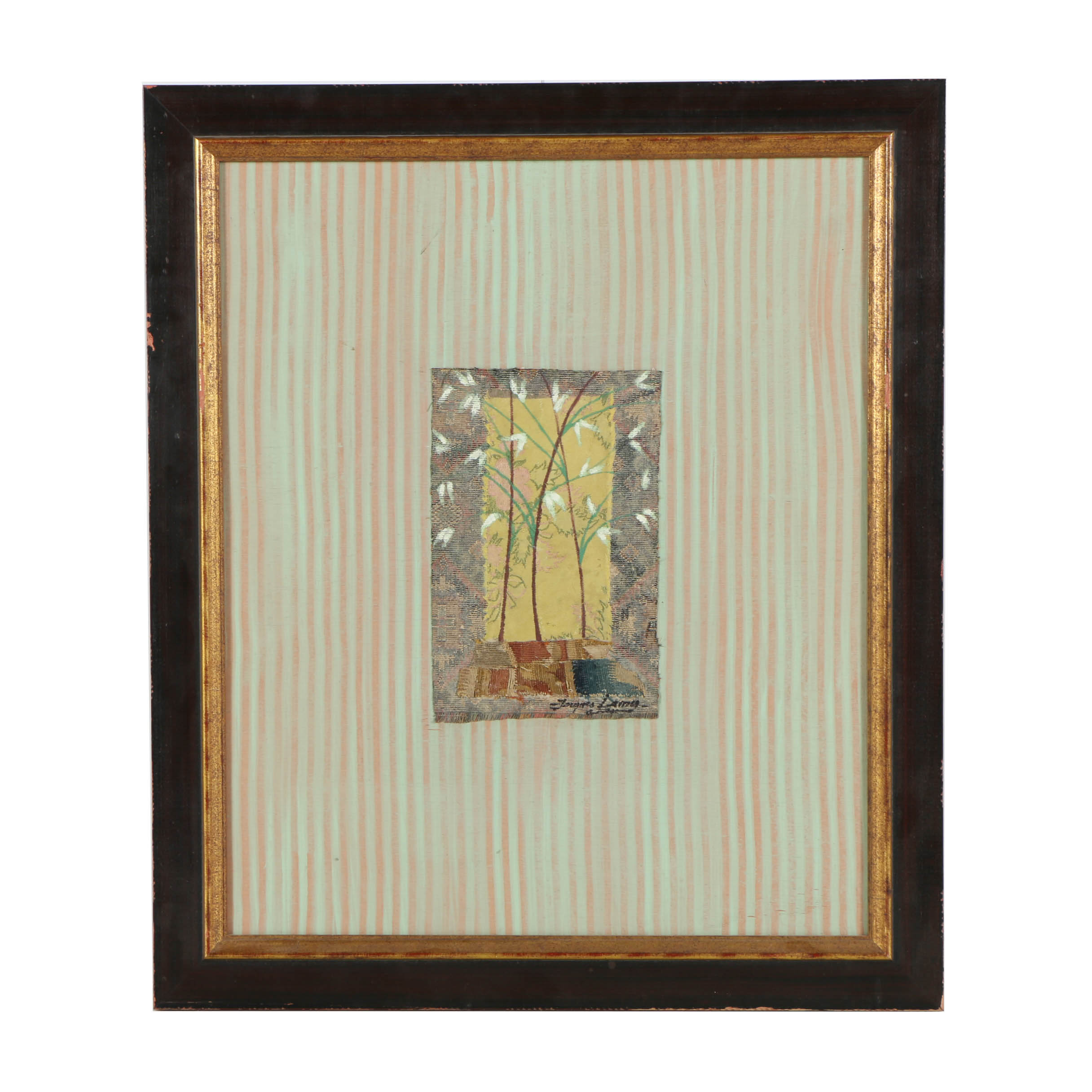 Jacques Lamy Mixed Media Composition on Board of a Still-Life