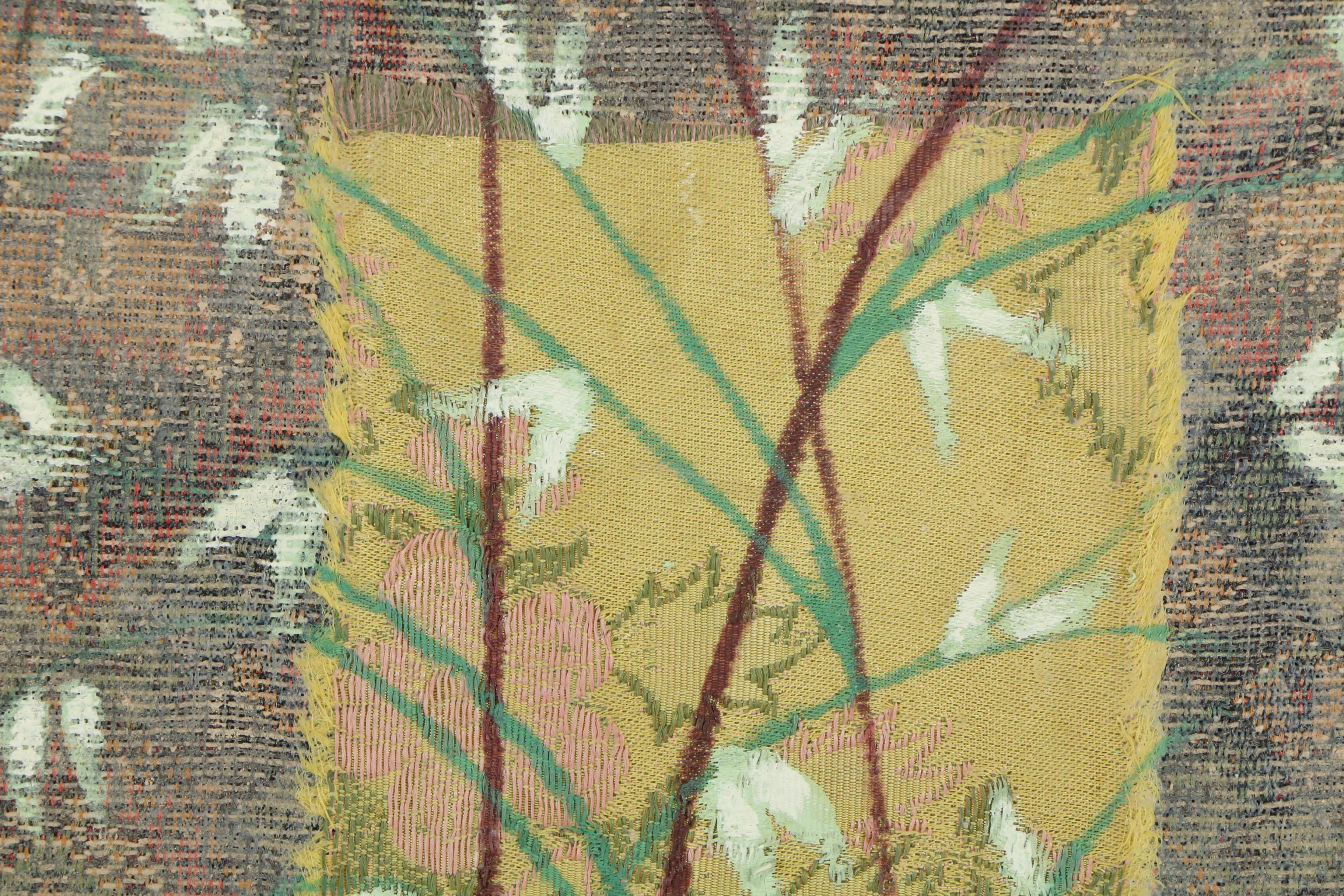 Jacques Lamy Mixed Media Composition on Board of a Still-Life