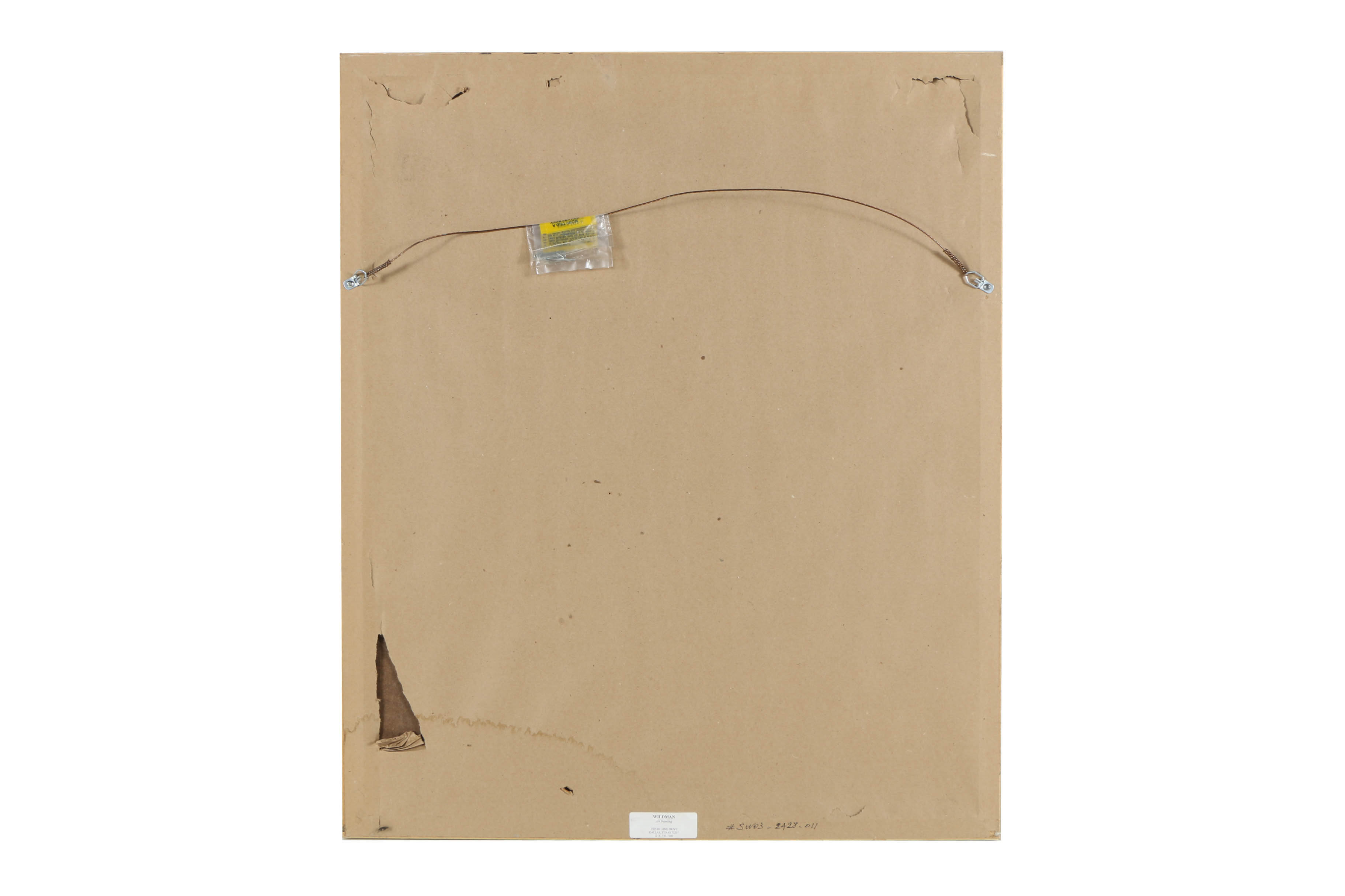 Jacques Lamy Mixed Media Composition on Board of a Cowshed