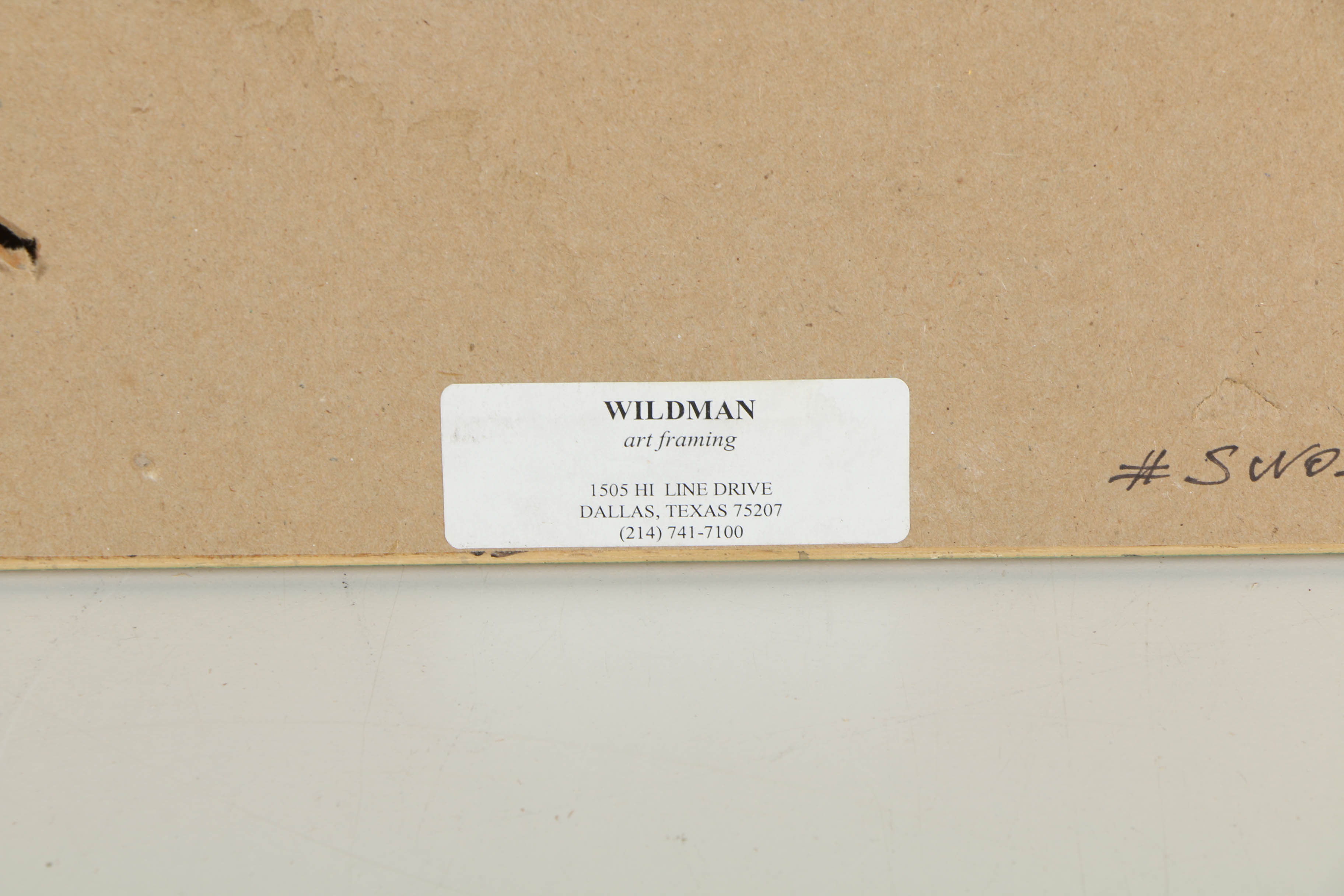 Jacques Lamy Mixed Media Composition on Board of a Cowshed