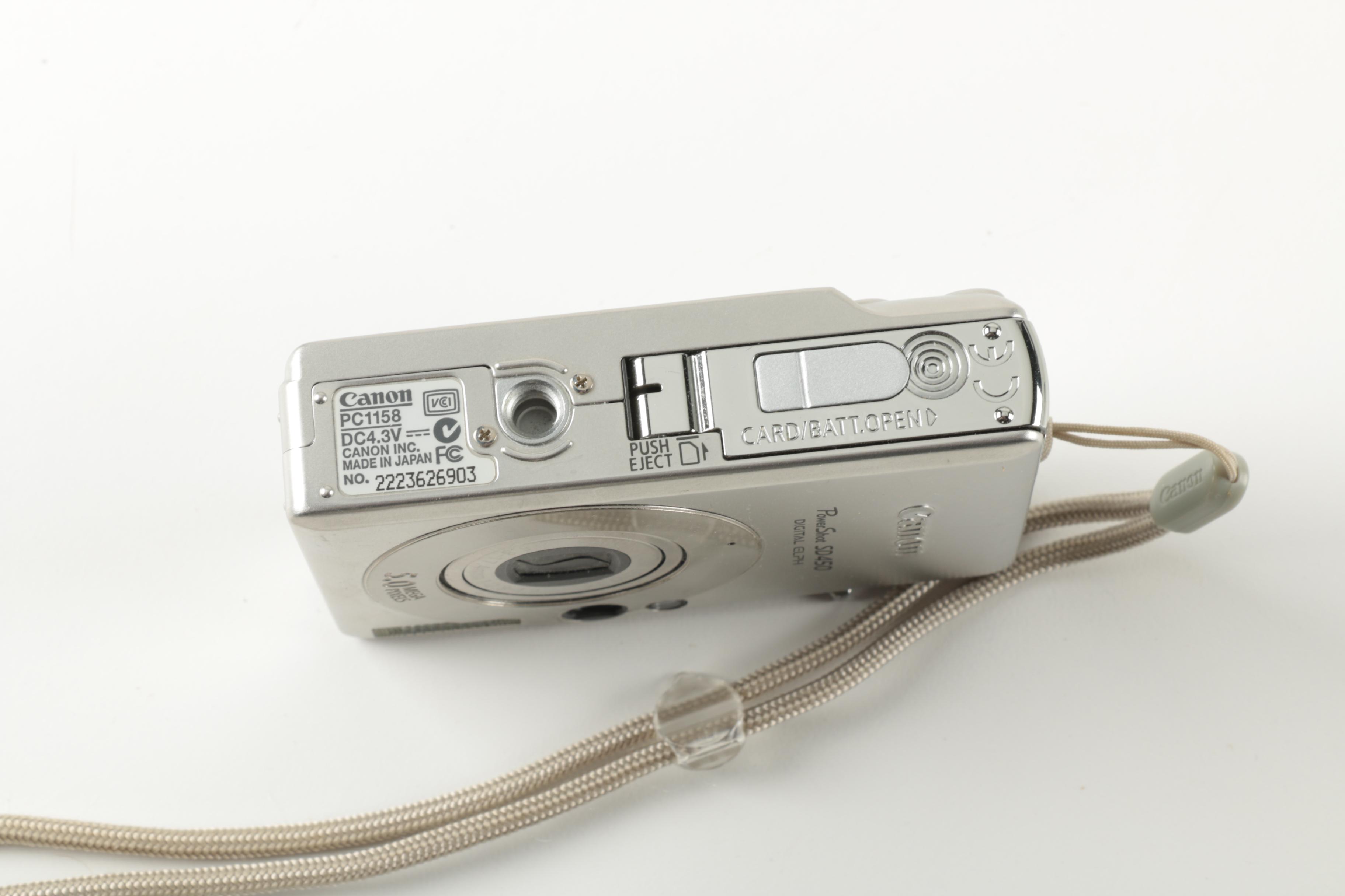 Canon PowerShot SD450 Digital ELPH