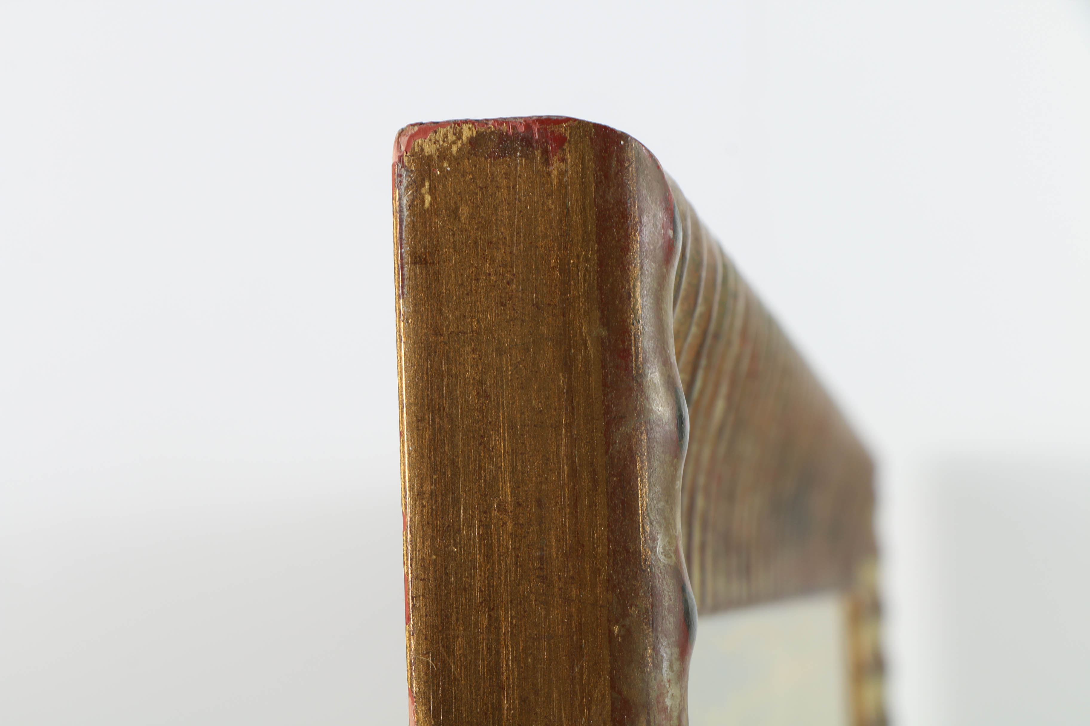 Jacques Lamy Mixed Media Painting on Board of Cypresses