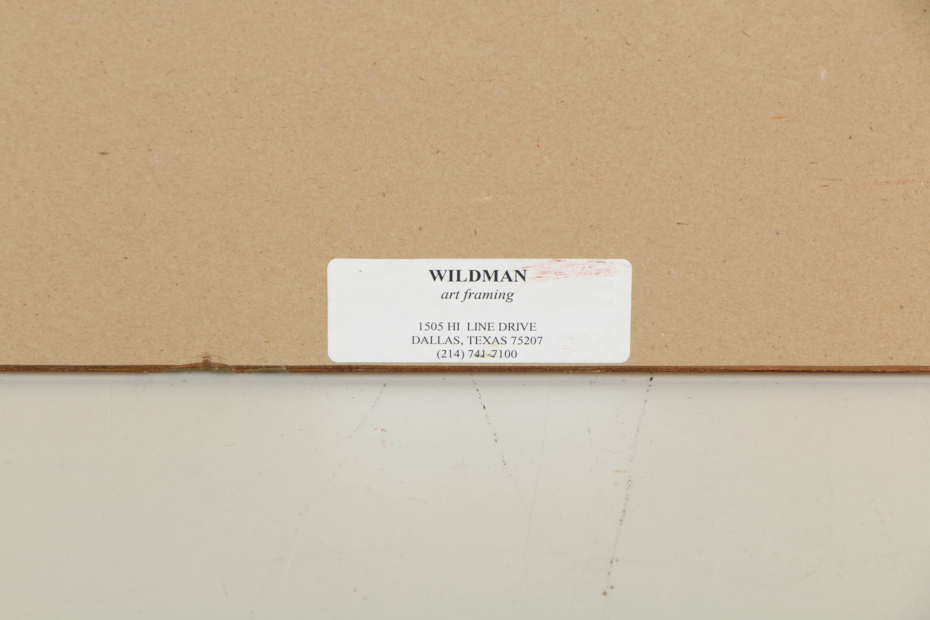 Jacques Lamy Mixed Media Painting on Board of Cypresses