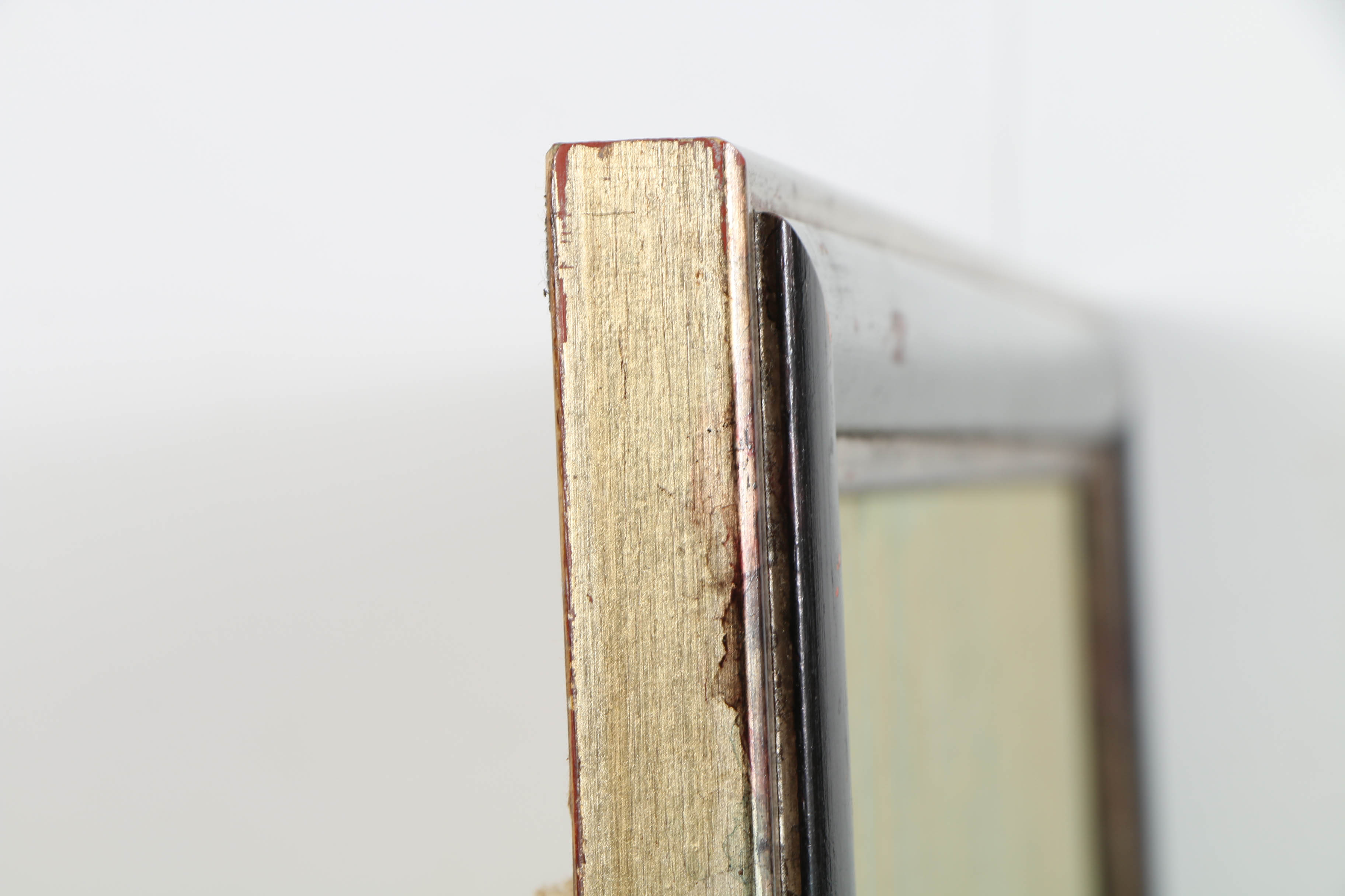 Jacques Lemy Mixed Media Painting on Board of Bamboo