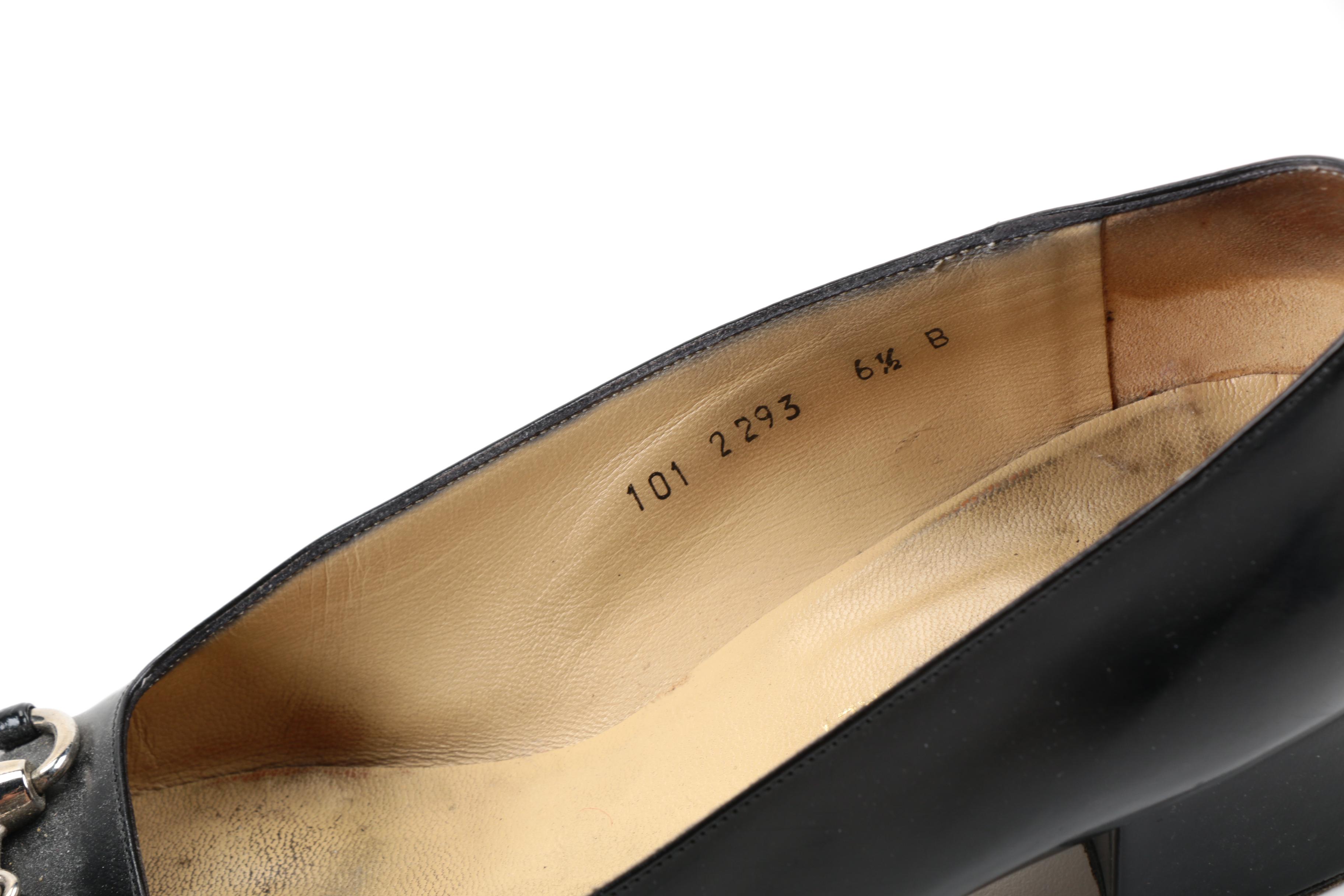 Women's Gucci Horsebit Black Pumps