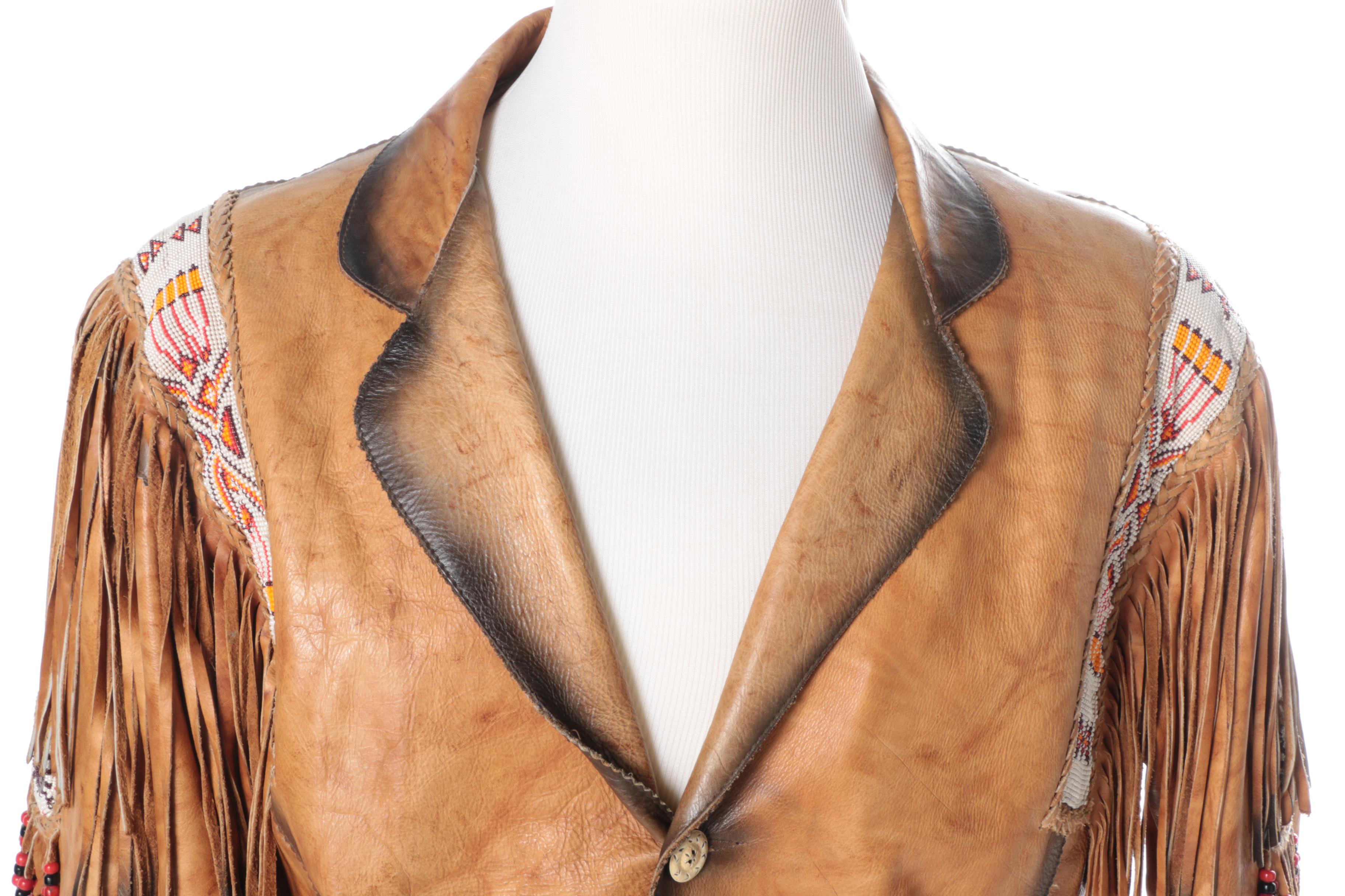 Men's Kobler Western Style Leather Jacket
