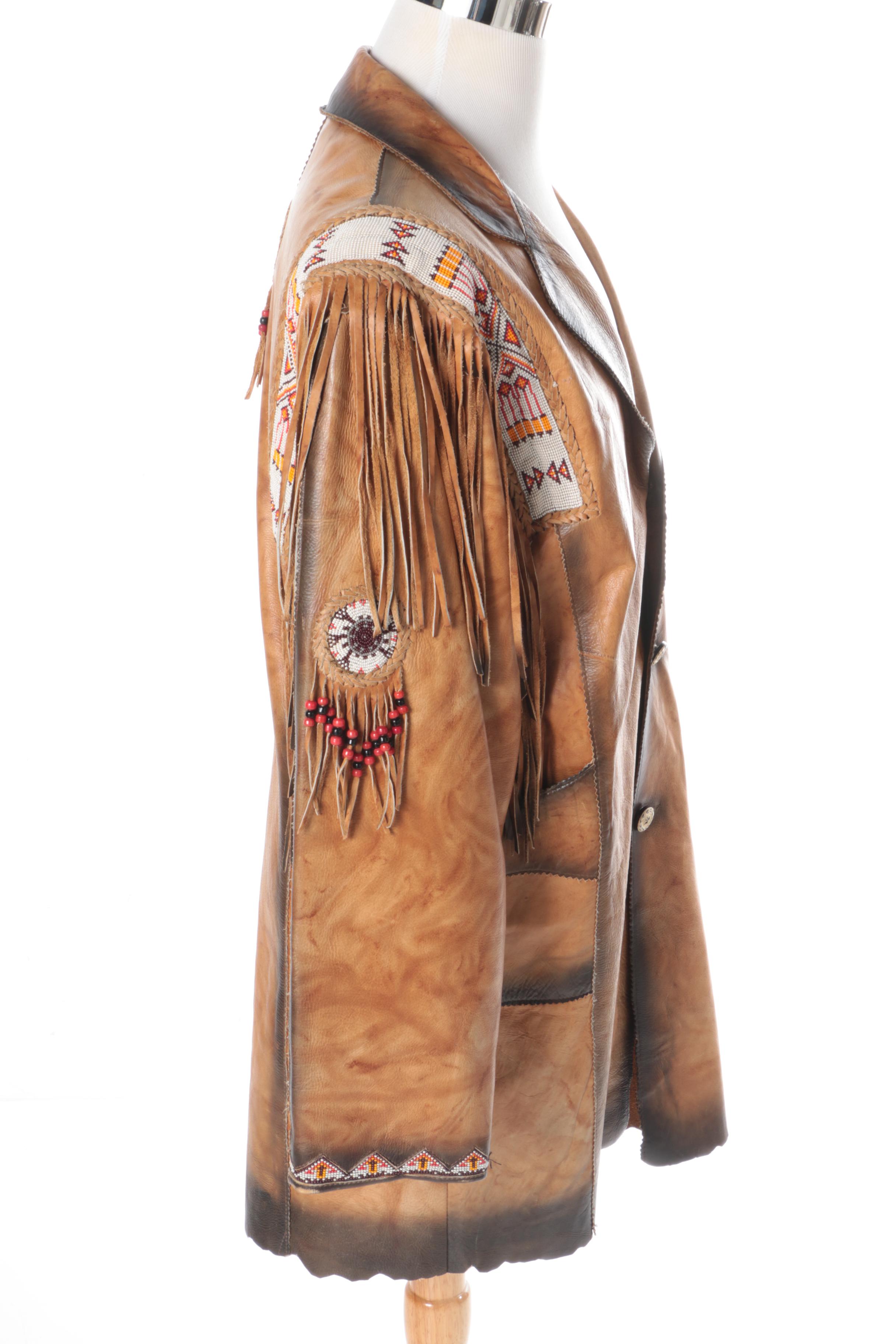 Men's Kobler Western Style Leather Jacket