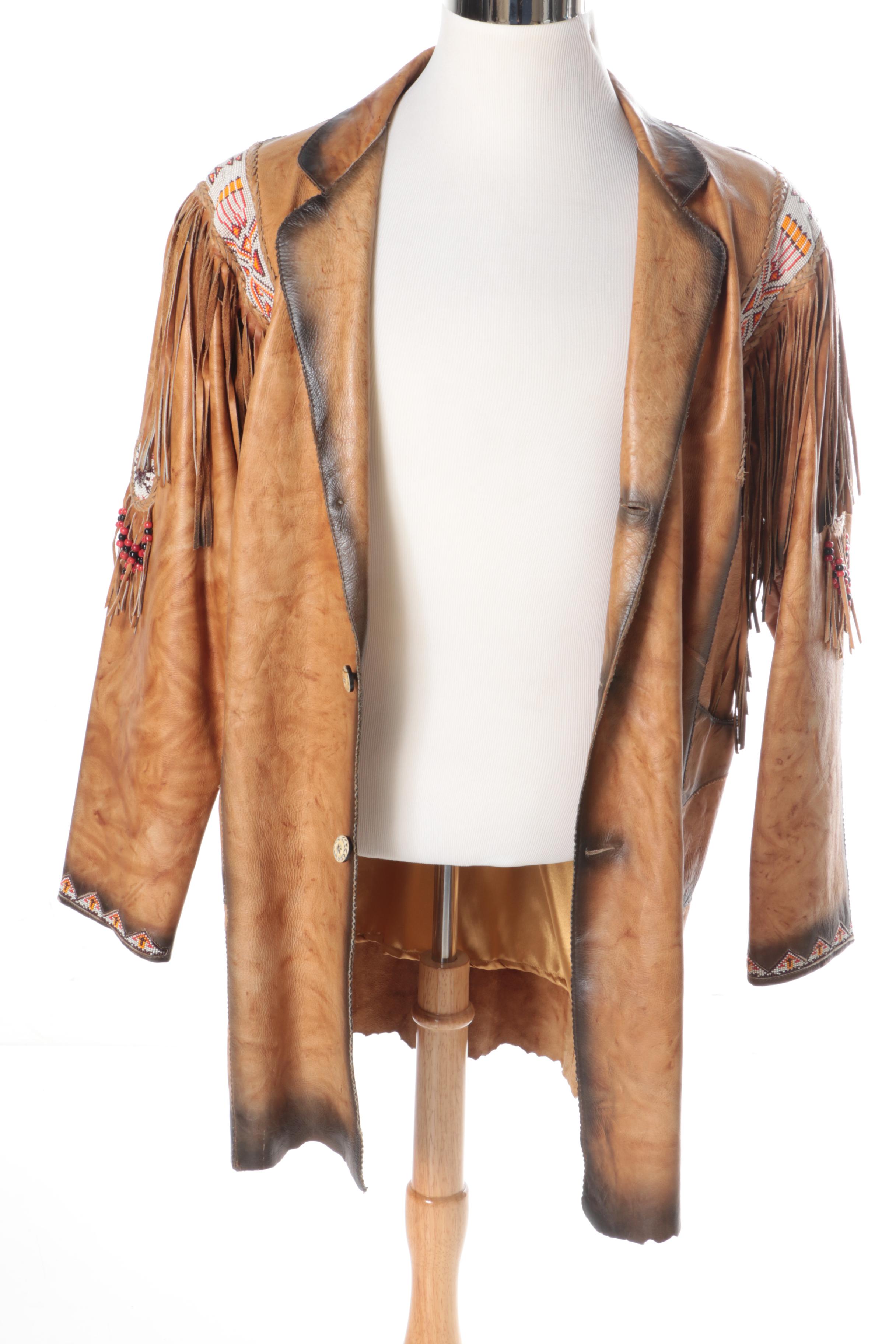 Men's Kobler Western Style Leather Jacket