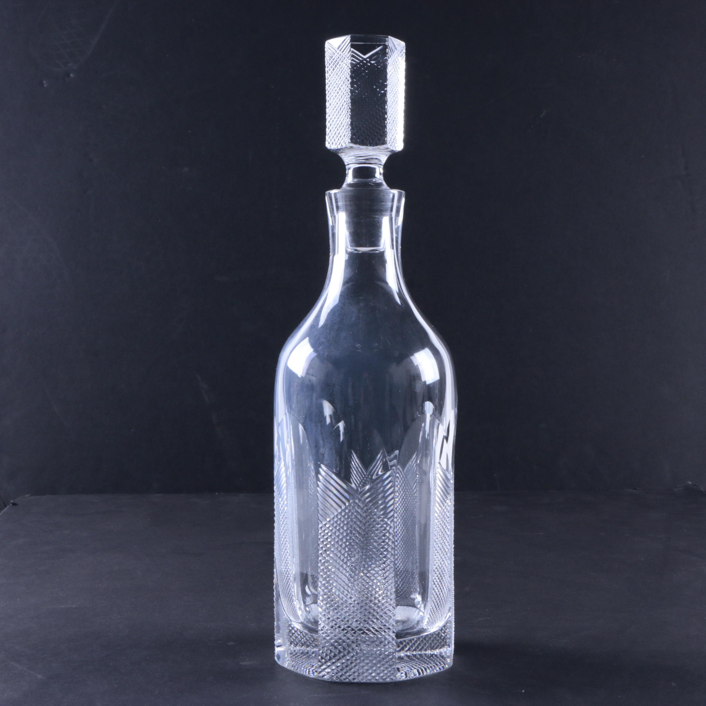 Ceska Crystal Decanter