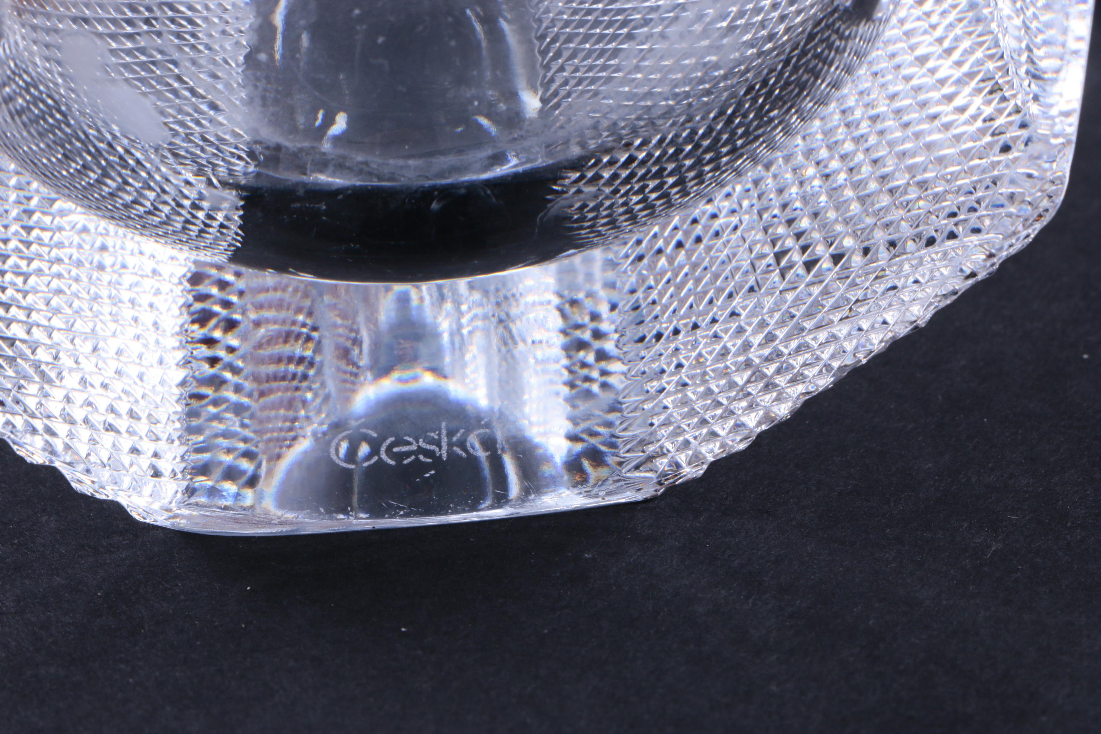 Ceska Crystal Decanter