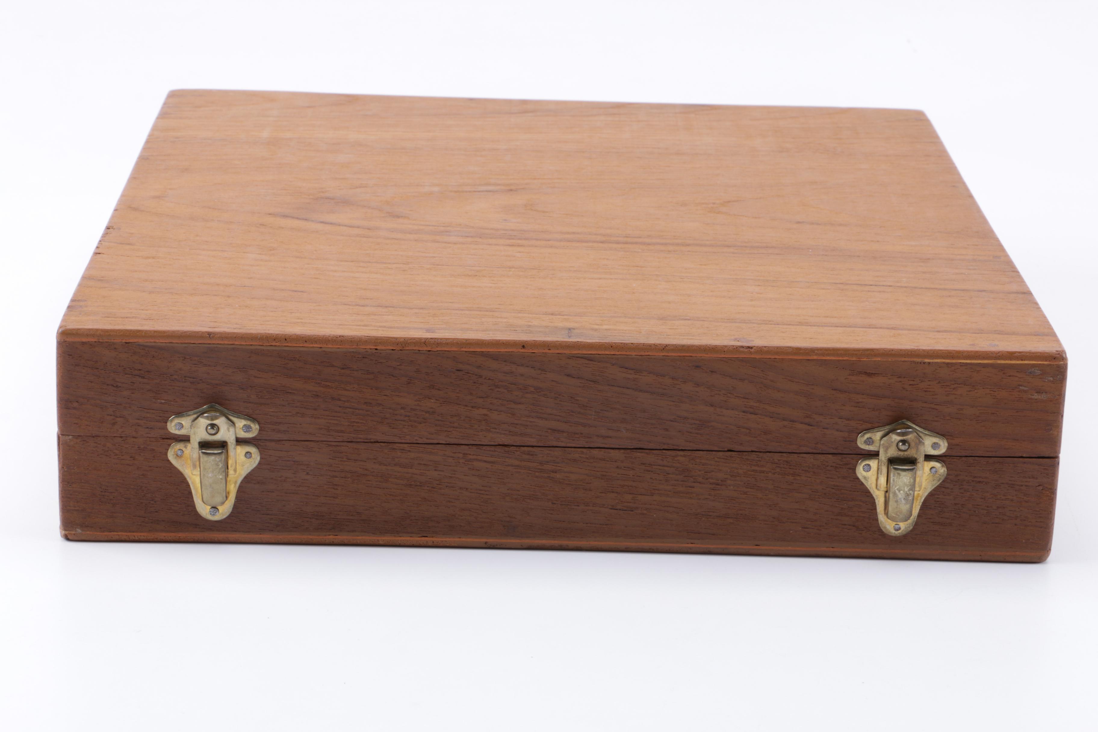 Thai Bronze Nickel Alloy Flatware for Eight