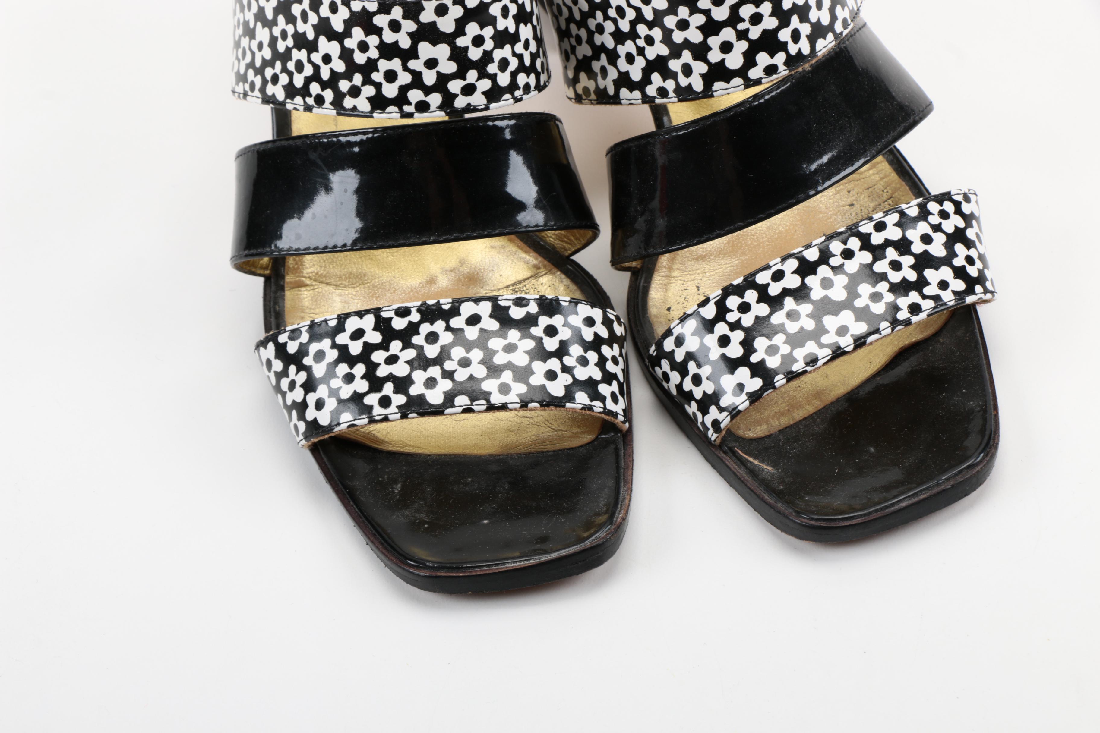 Women's Escada Patent Leather Slides