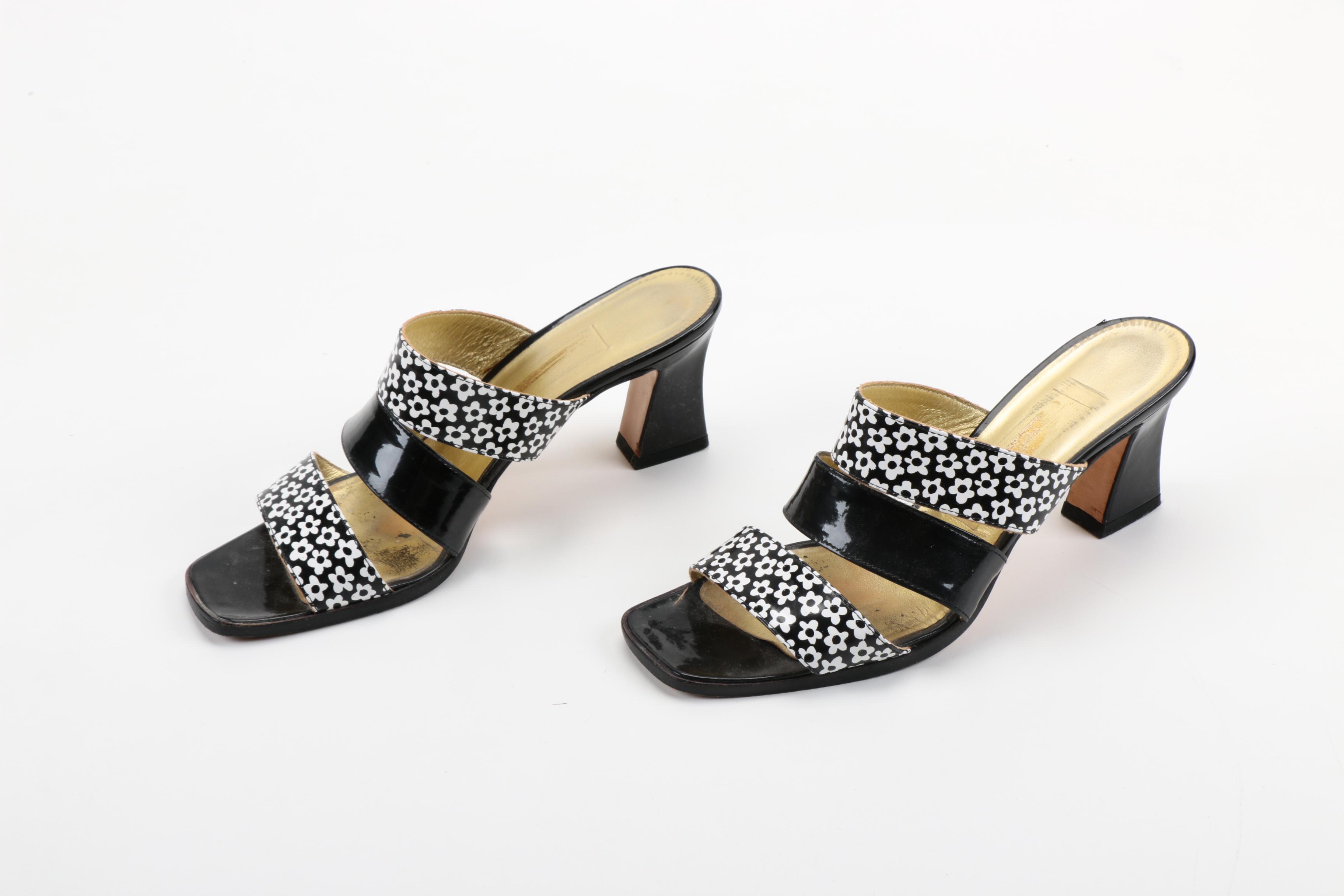 Women's Escada Patent Leather Slides