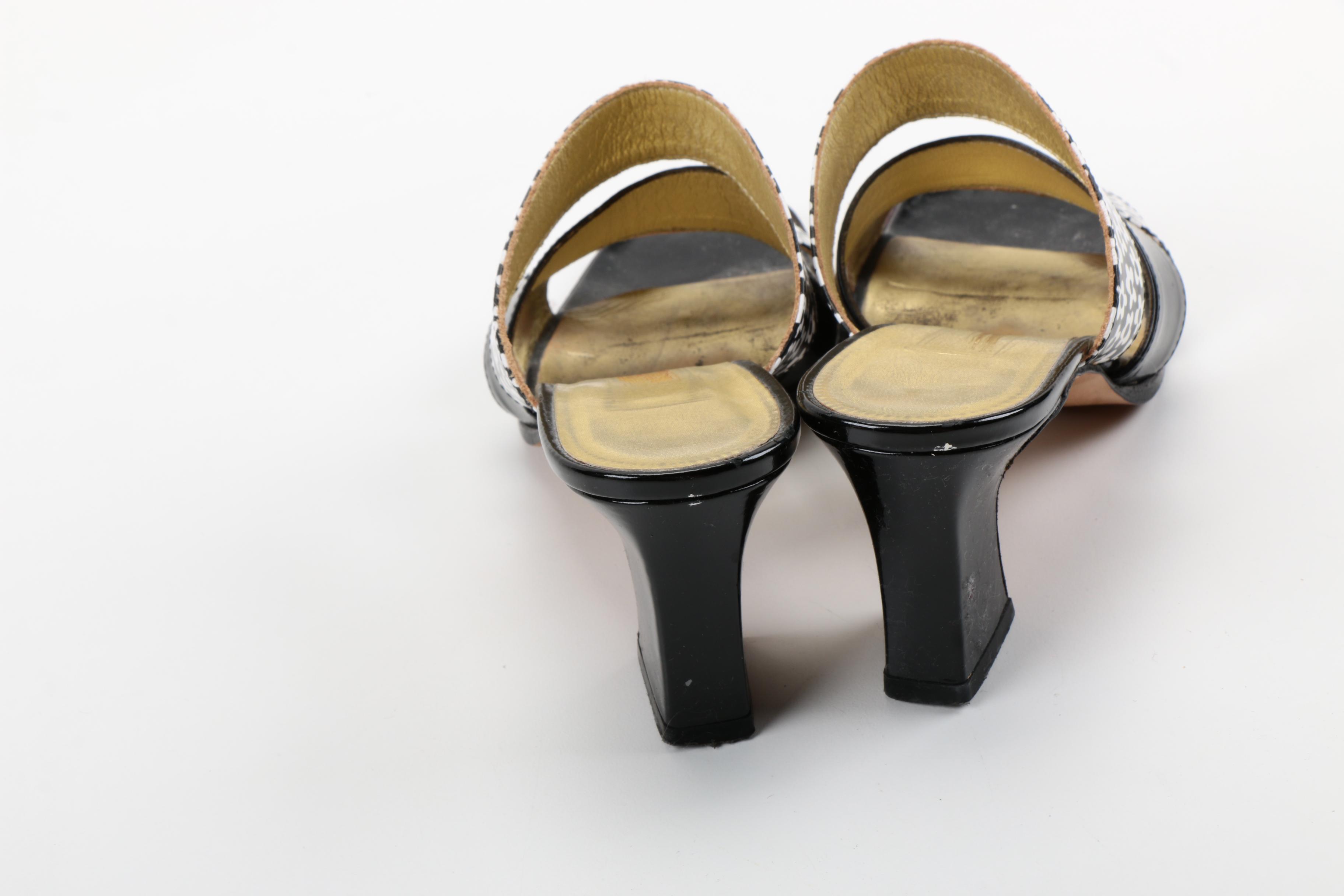 Women's Escada Patent Leather Slides