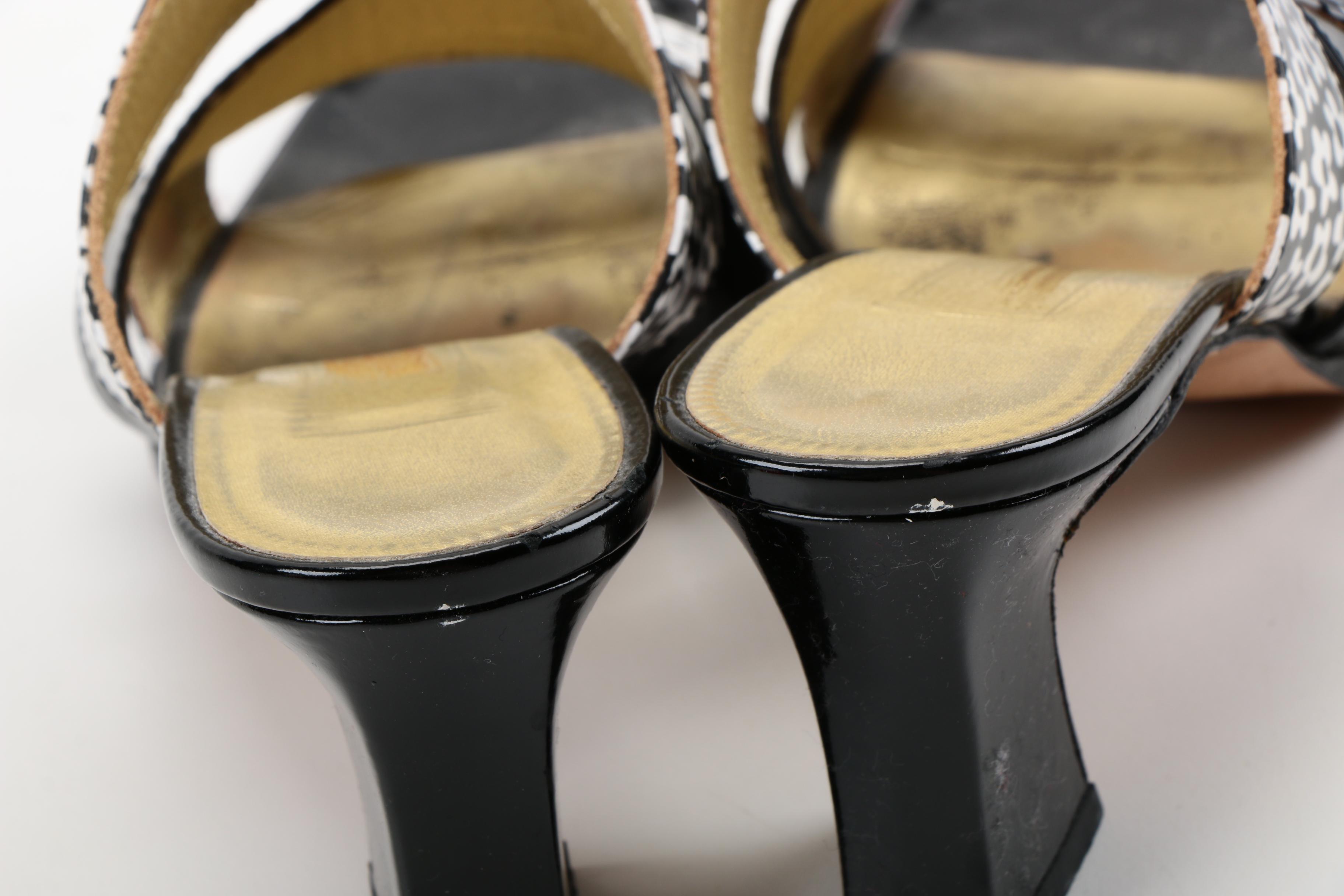 Women's Escada Patent Leather Slides