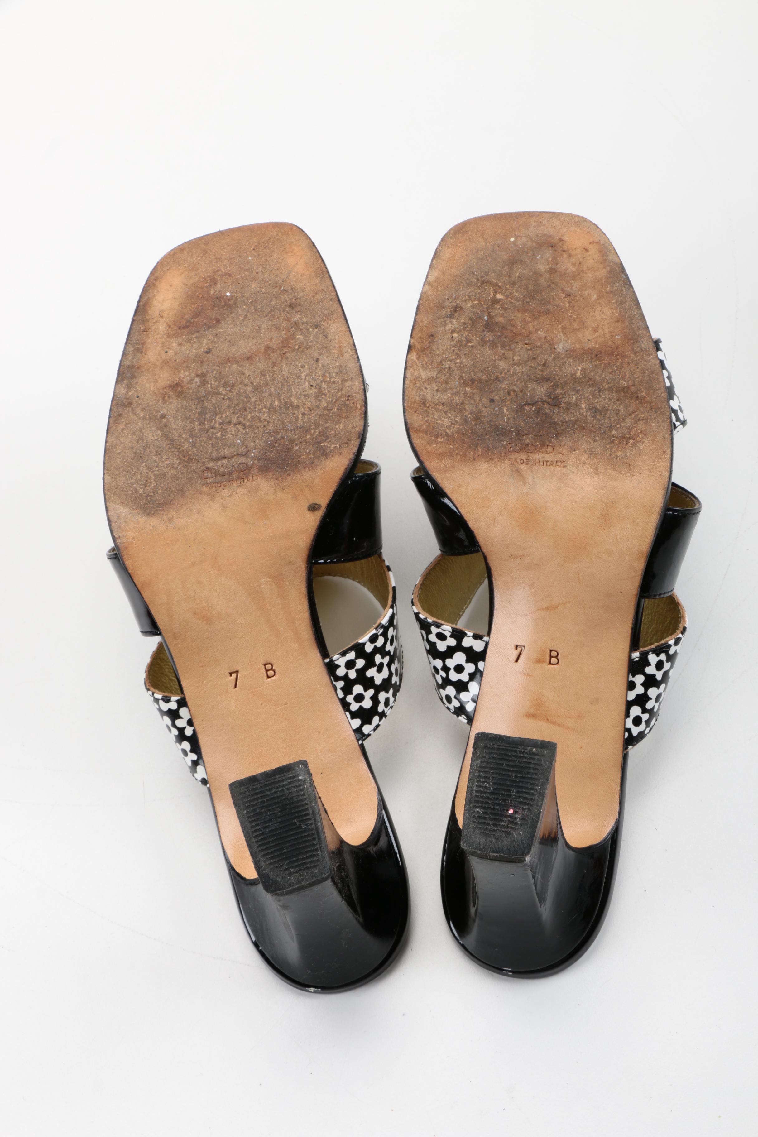 Women's Escada Patent Leather Slides