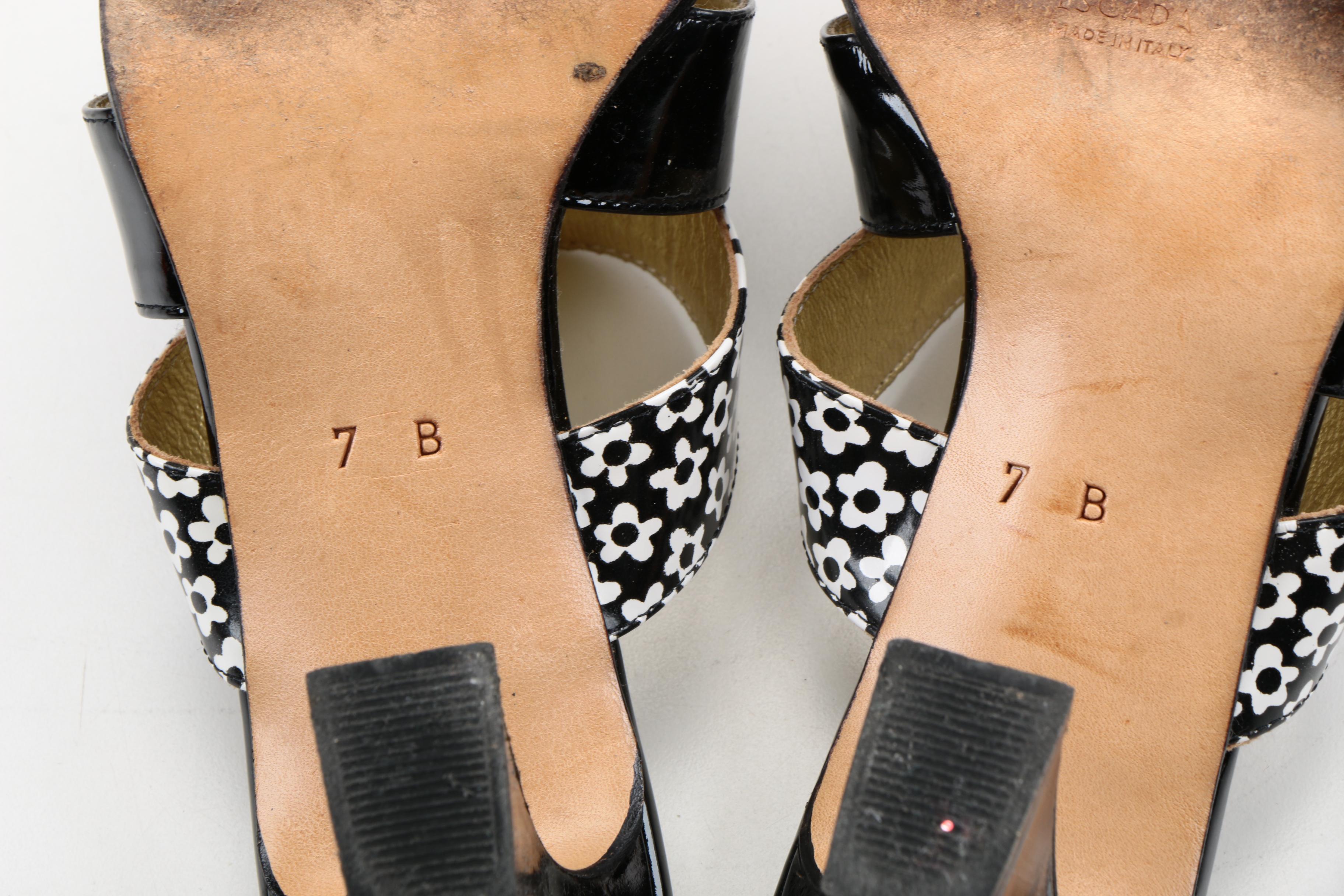 Women's Escada Patent Leather Slides