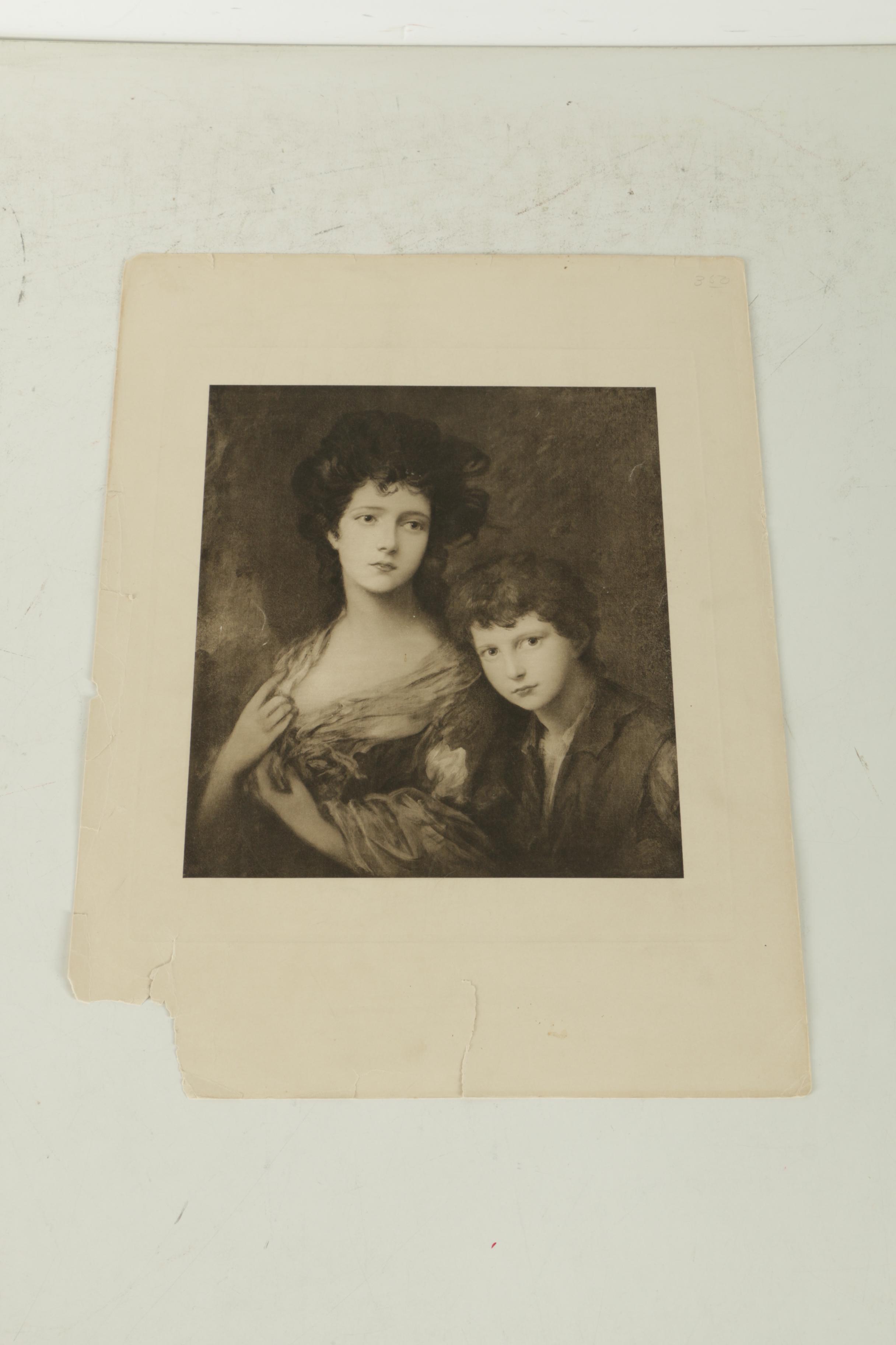 Rotogravures After Original Paintings