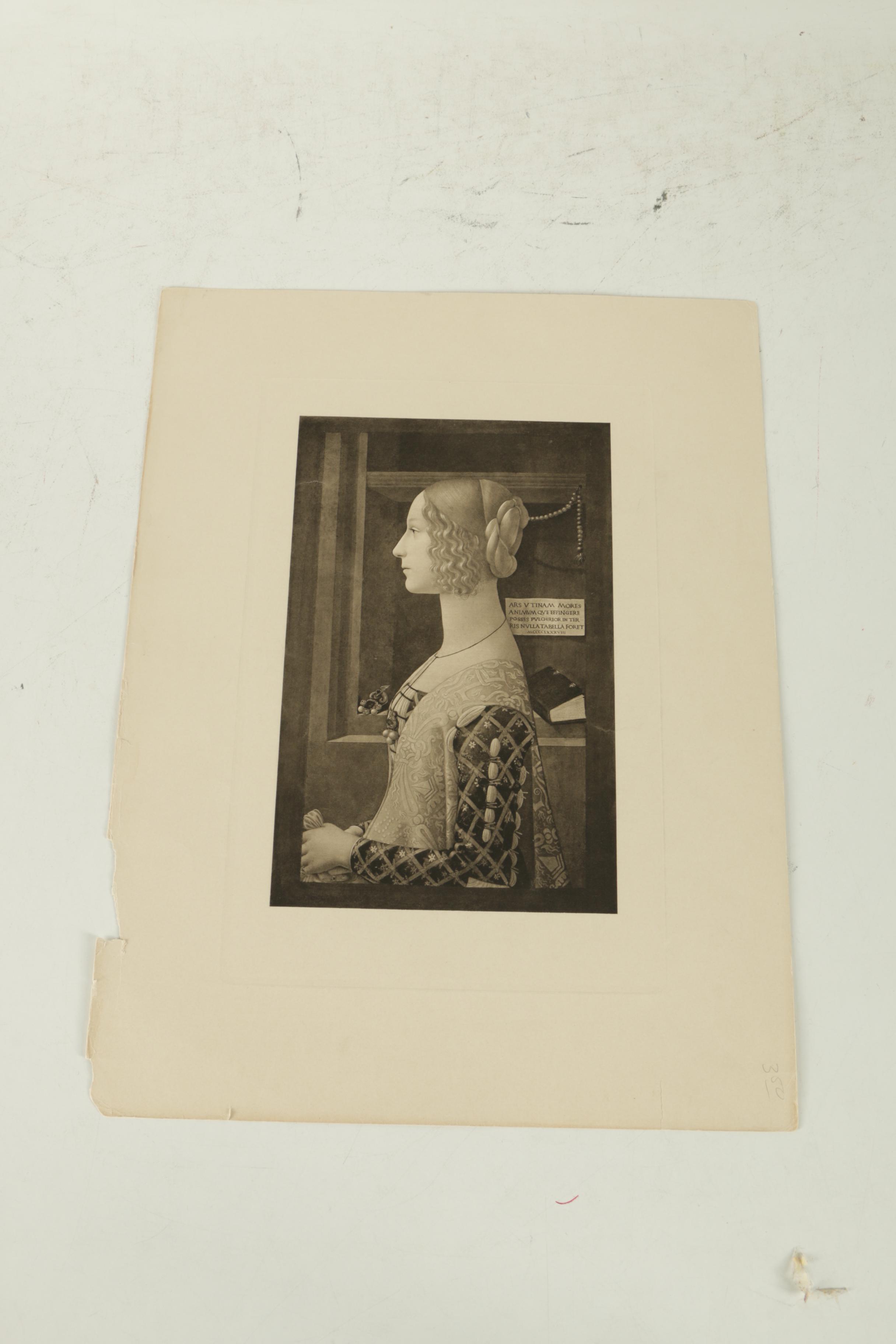 Rotogravures After Original Paintings