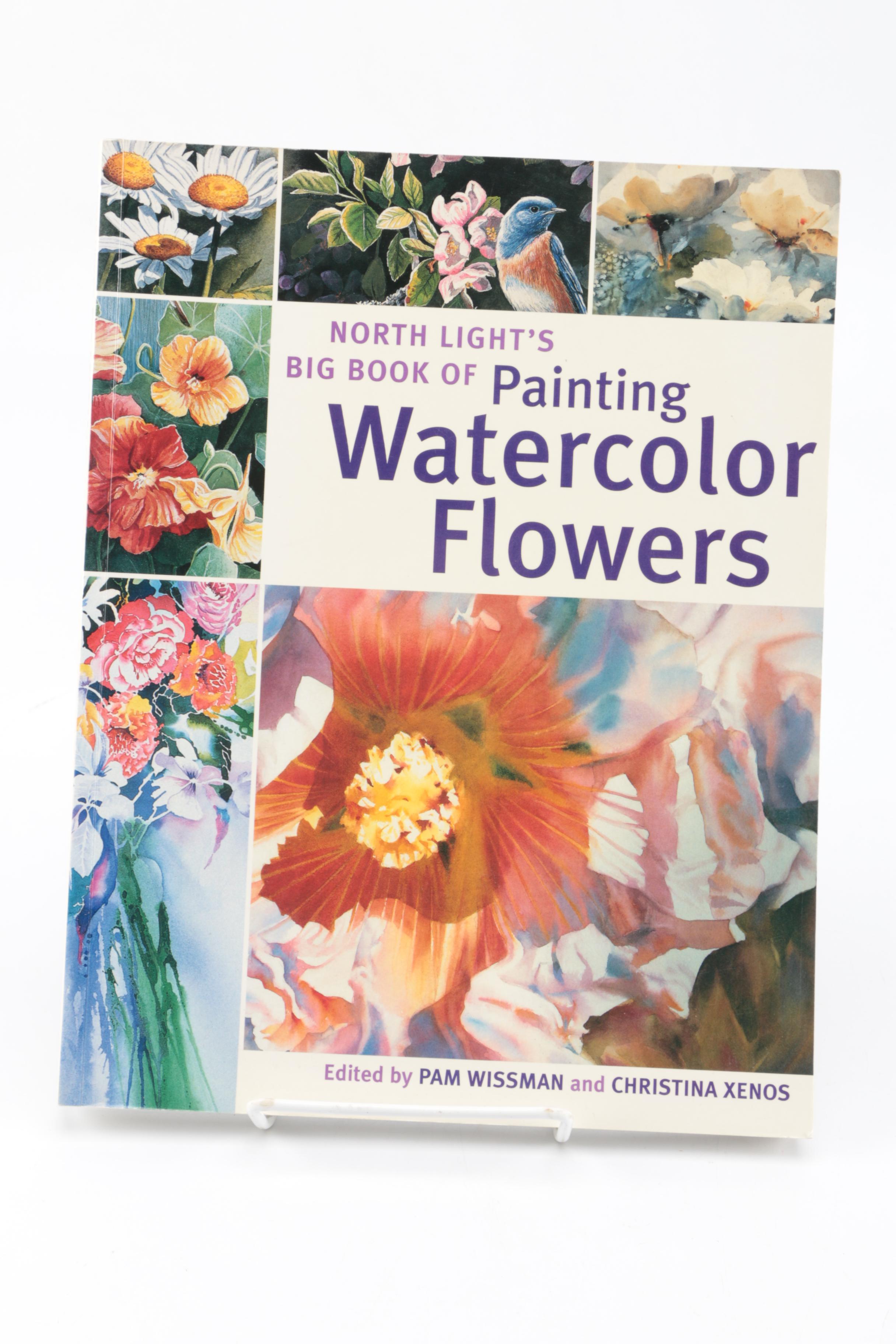 Collection of Watercolor Painting Instructional Books