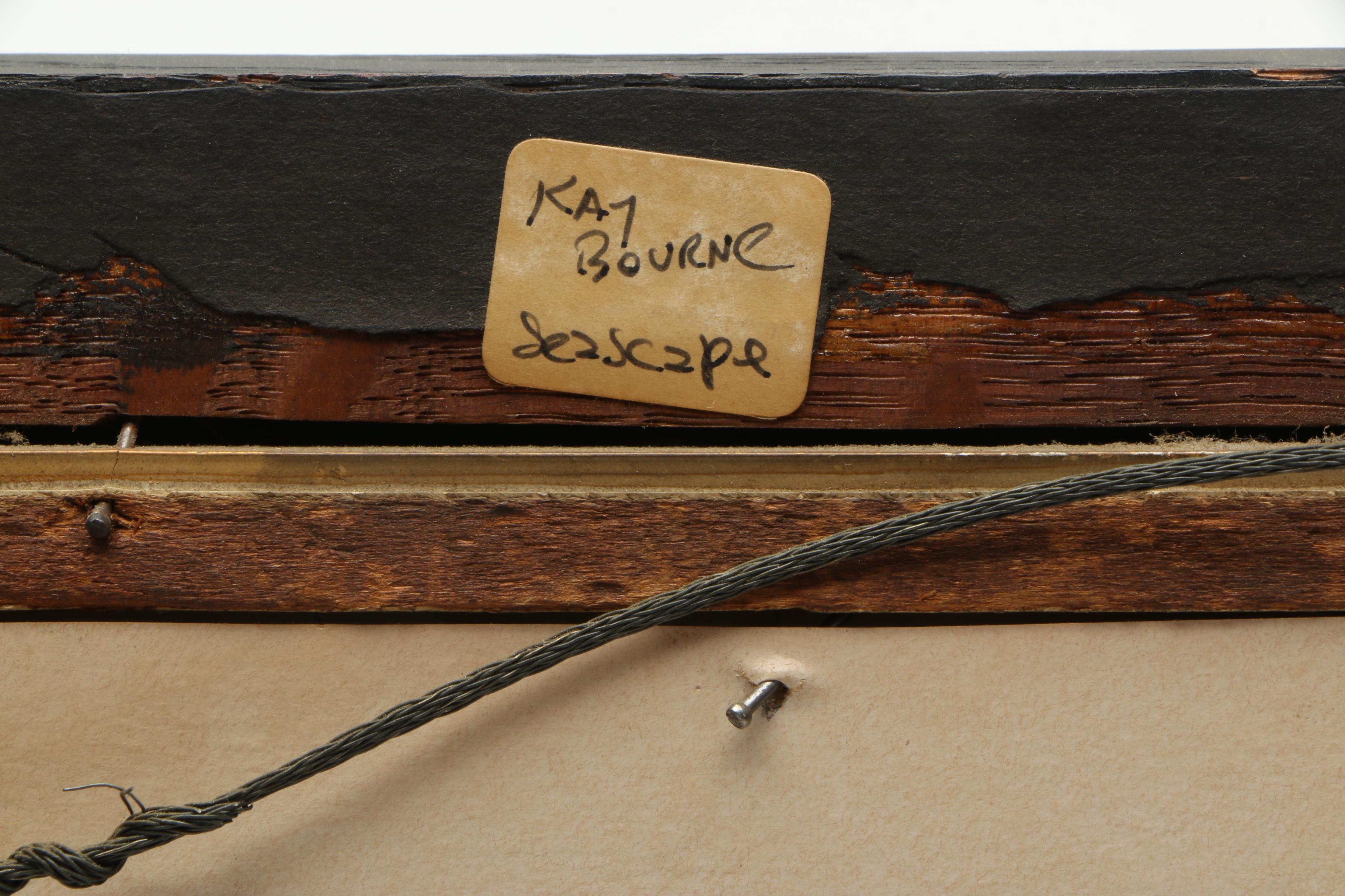 Mary Butler Oil Painting of a Waterfront Landscape