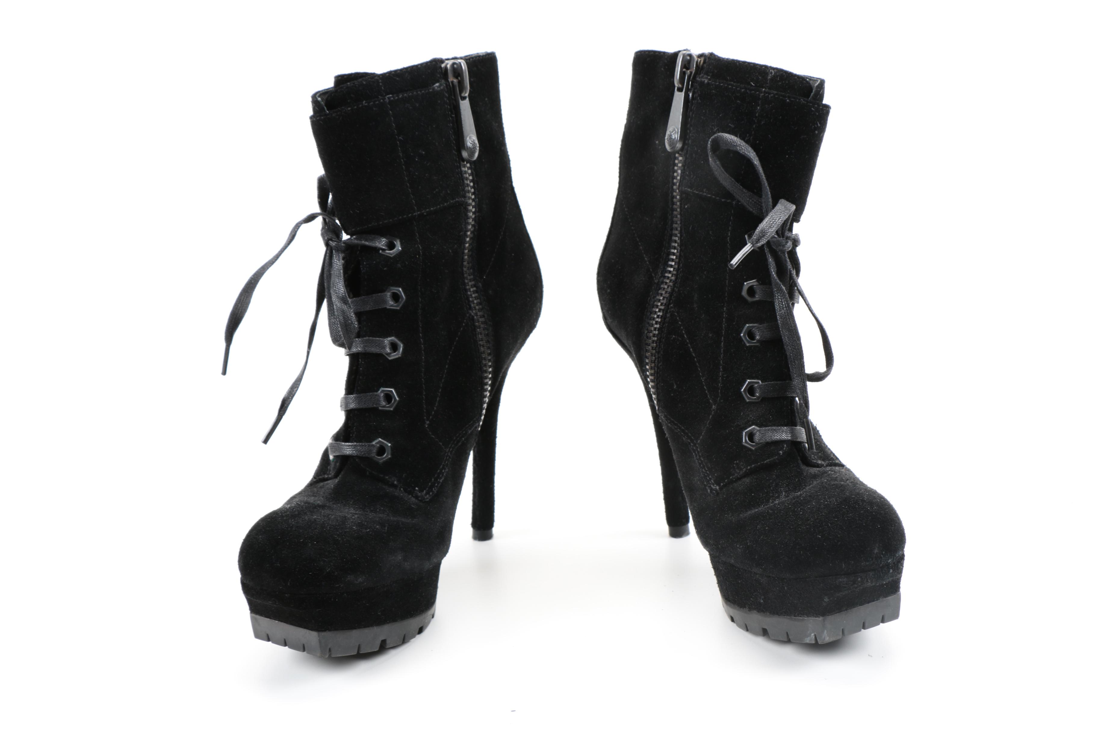 Sam Edelman Vancouver Suede Platform Booties