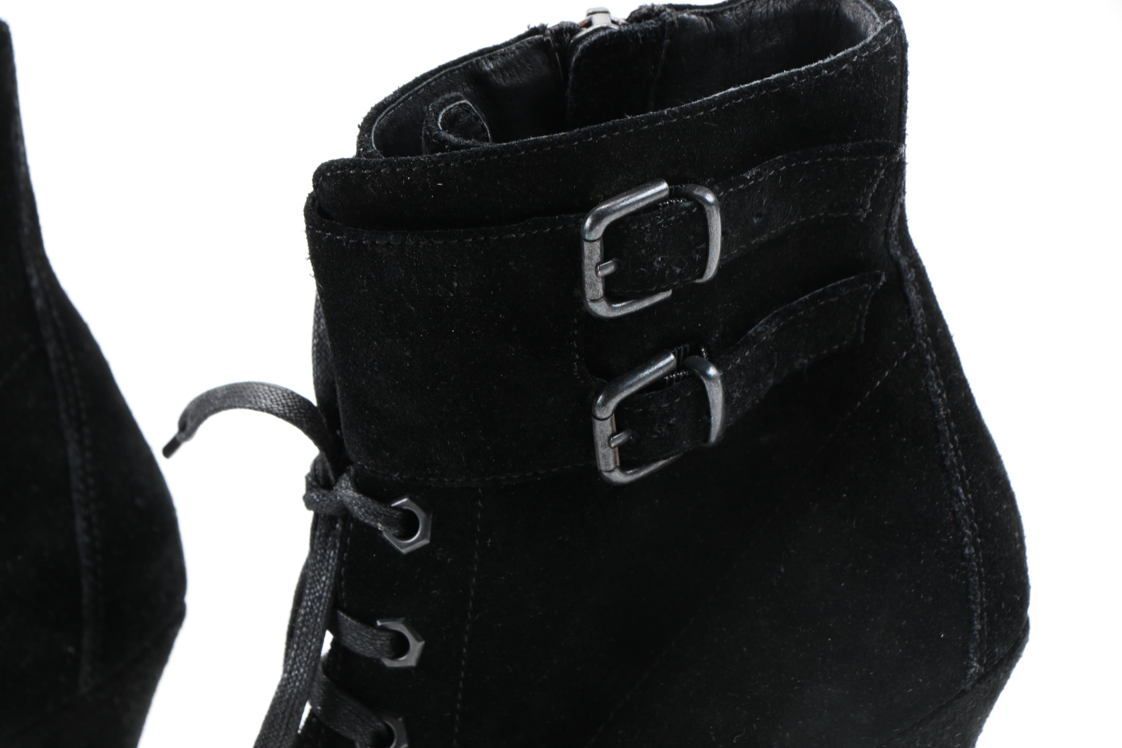 Sam Edelman Vancouver Suede Platform Booties