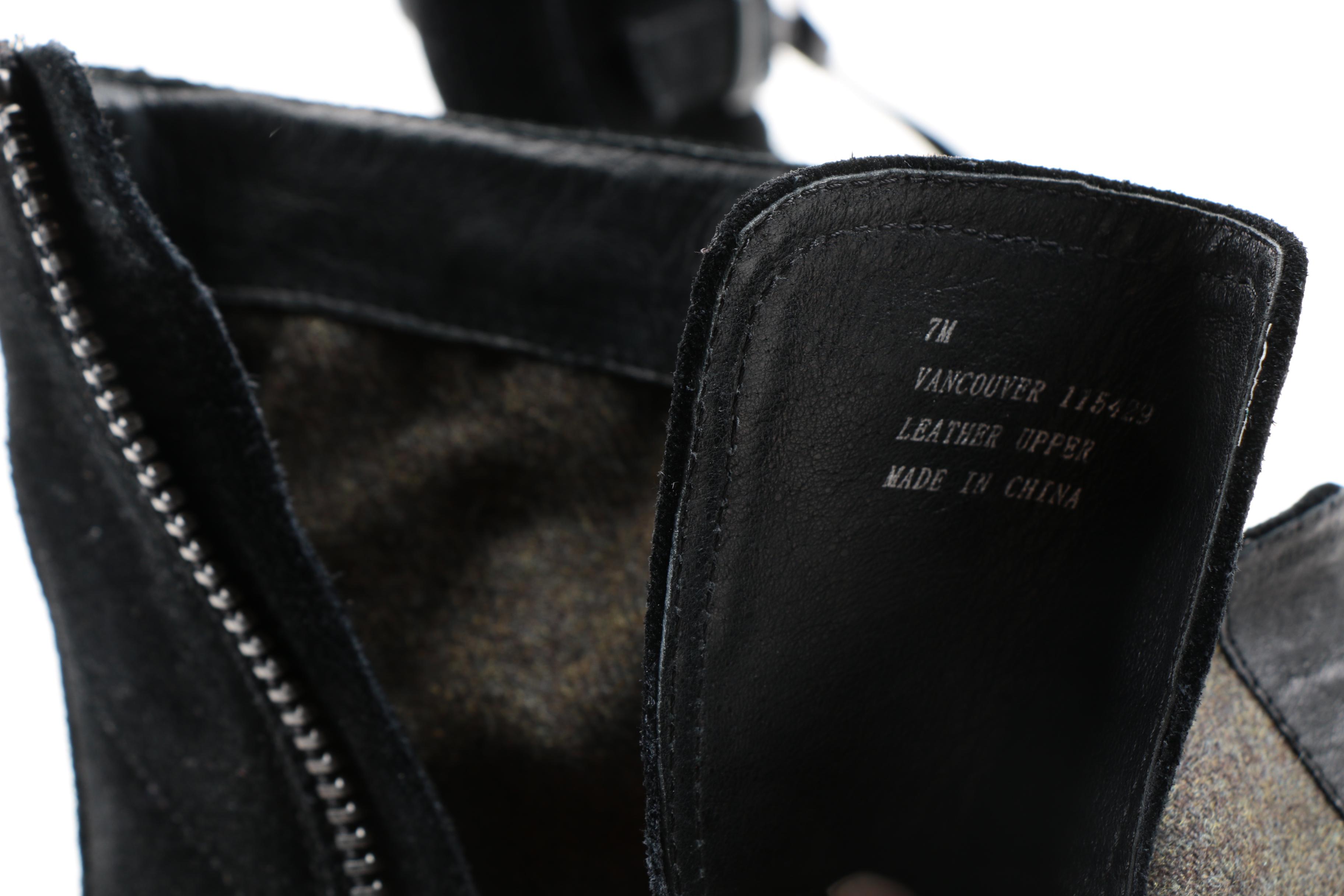 Sam Edelman Vancouver Suede Platform Booties