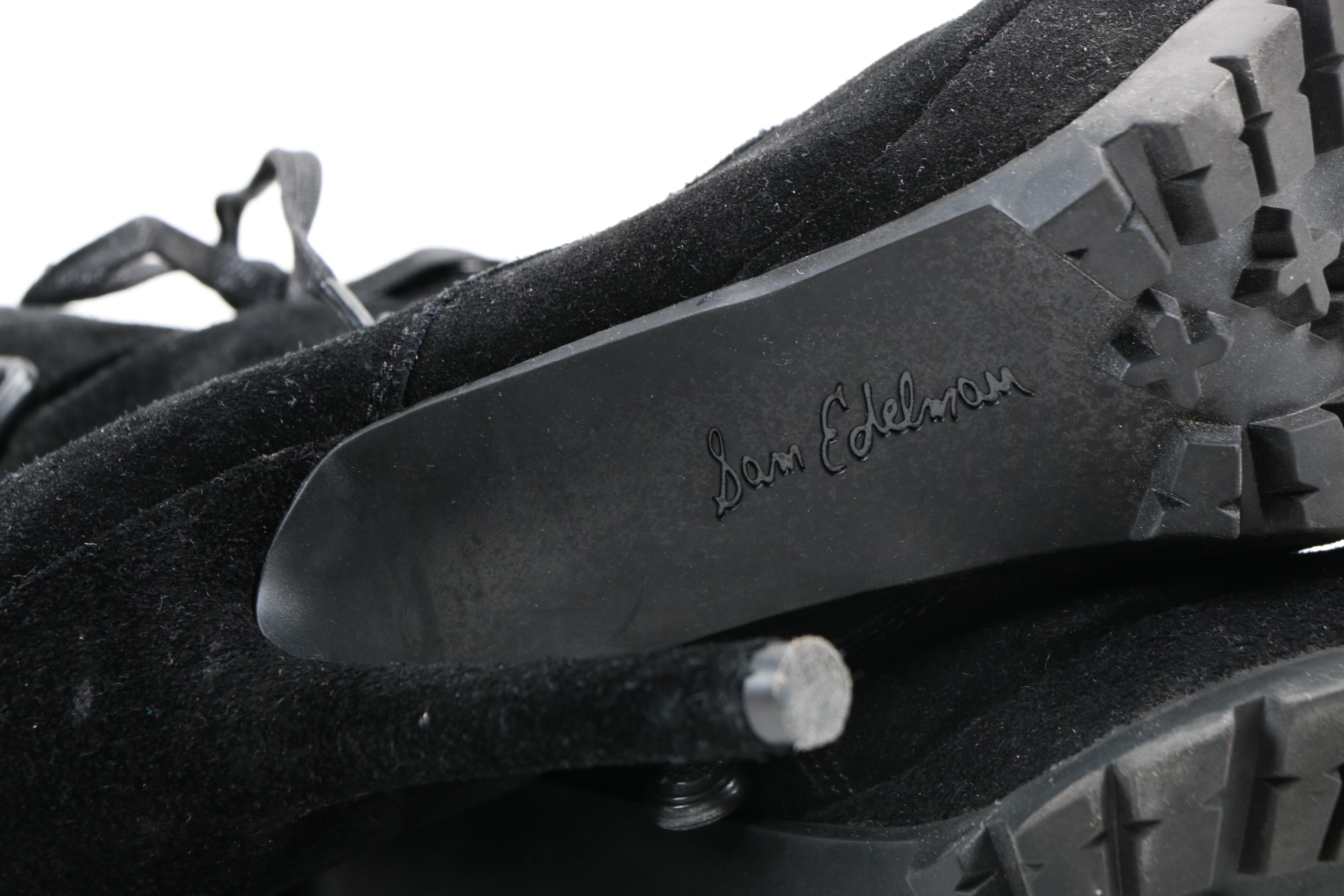 Sam Edelman Vancouver Suede Platform Booties