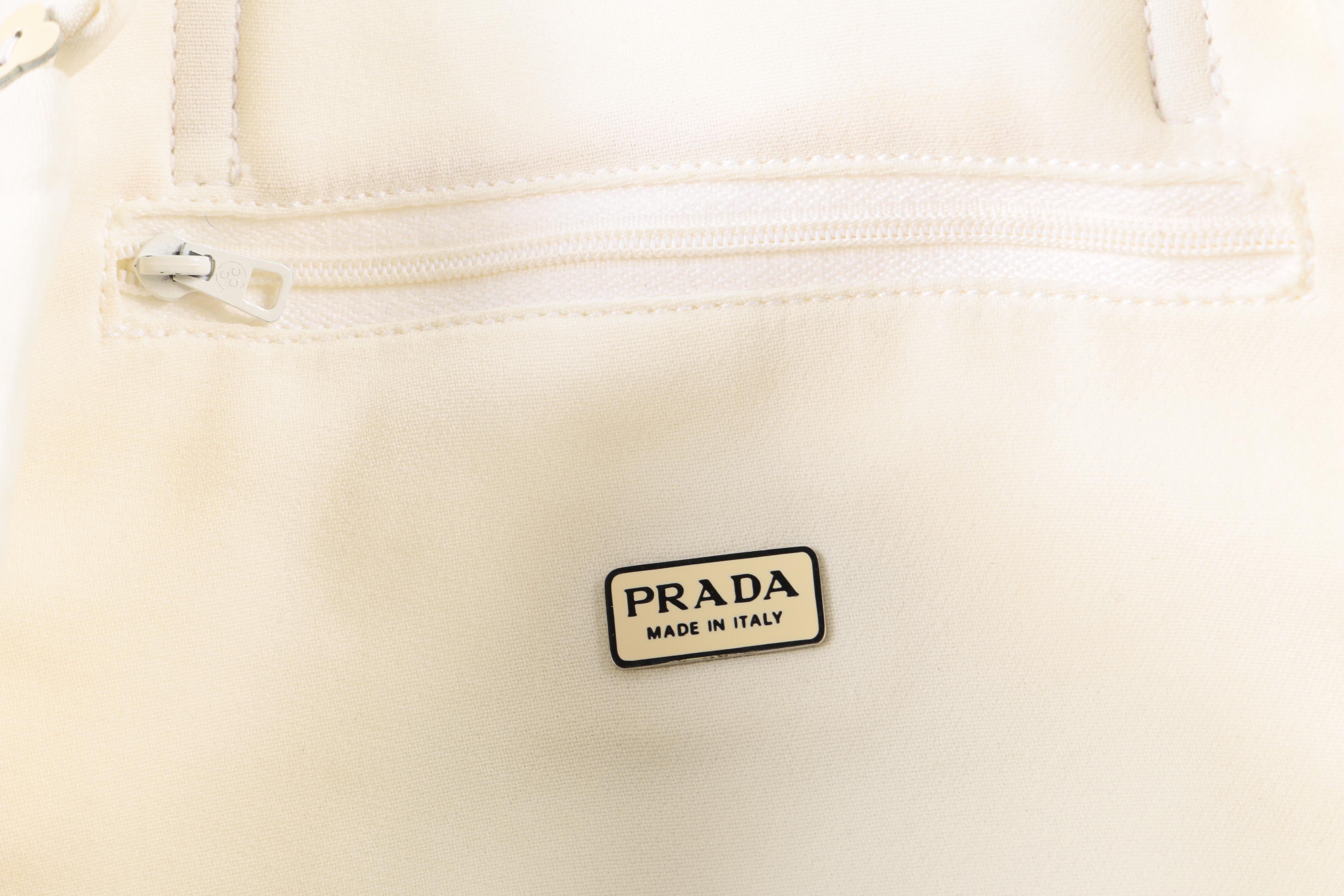 Prada Floral Tote Bag