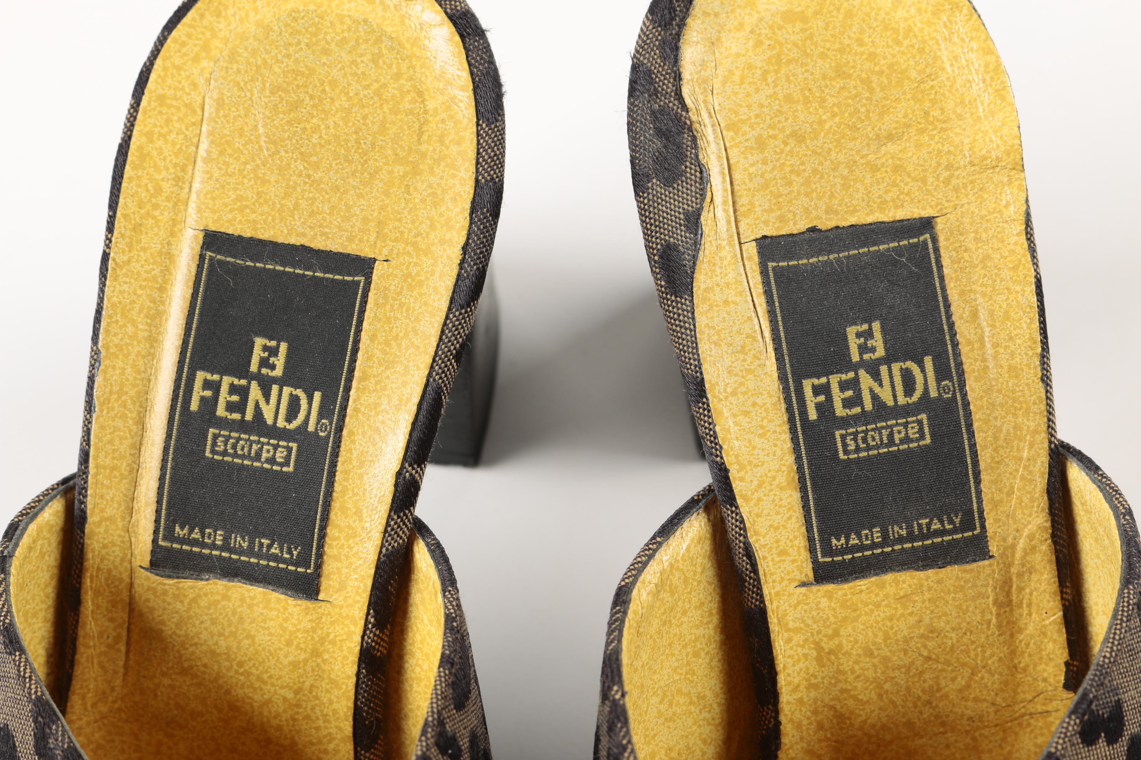 Women's Fendi Mule Sandals