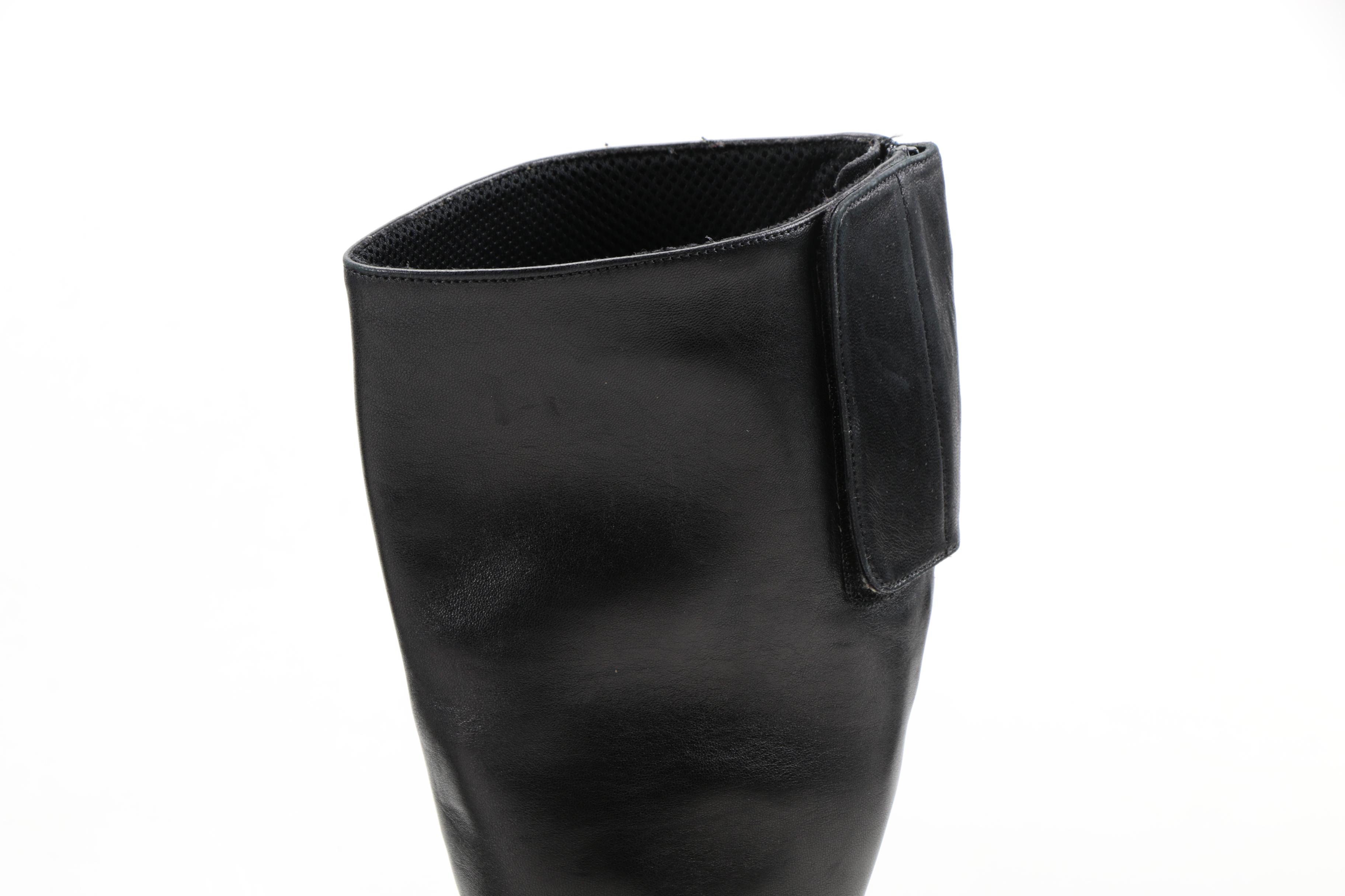 Women's Prada Black Leather Boots