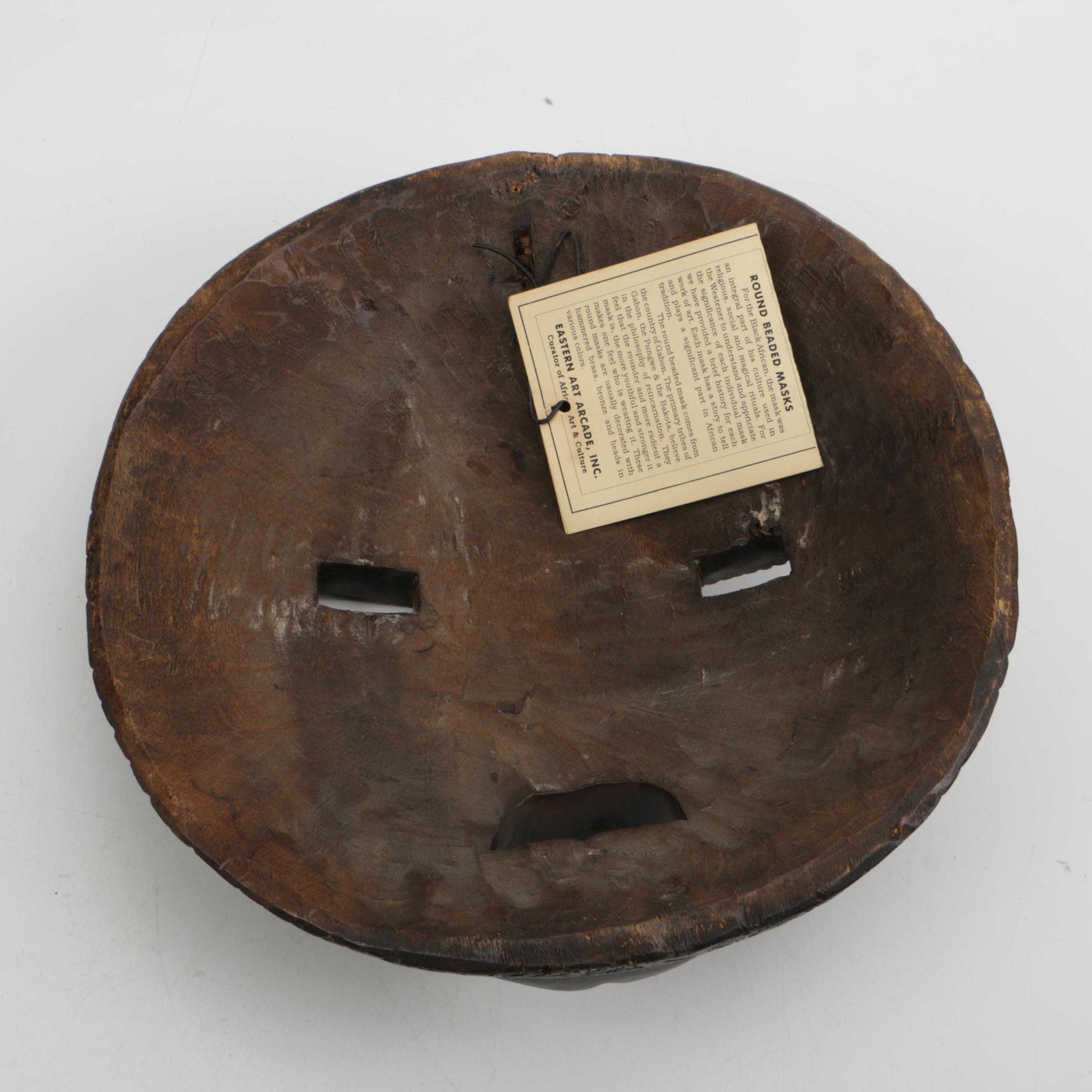 Carved Wood Hausa Mask From Ghana