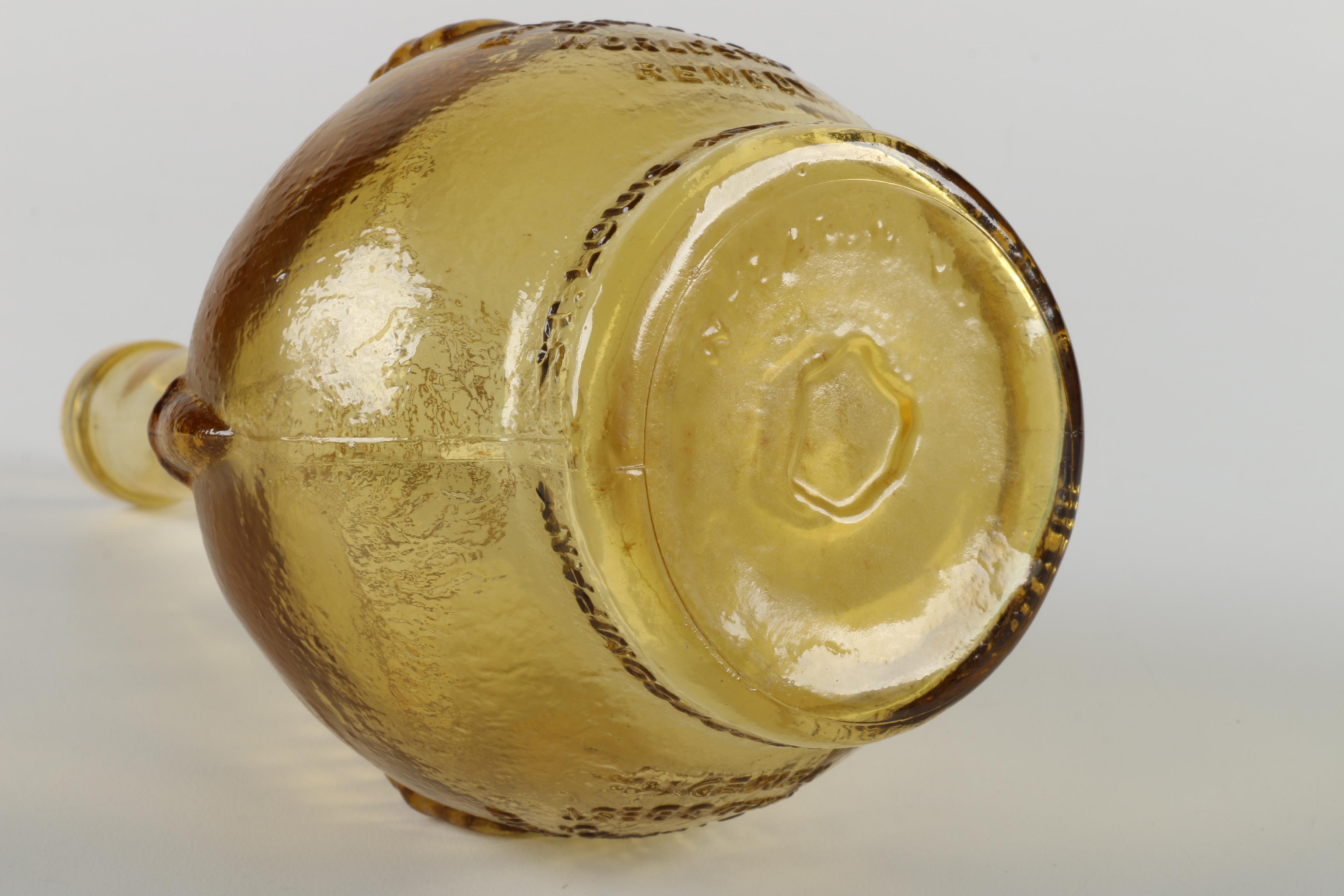 Vintage Decorative Glass Bitters Bottles