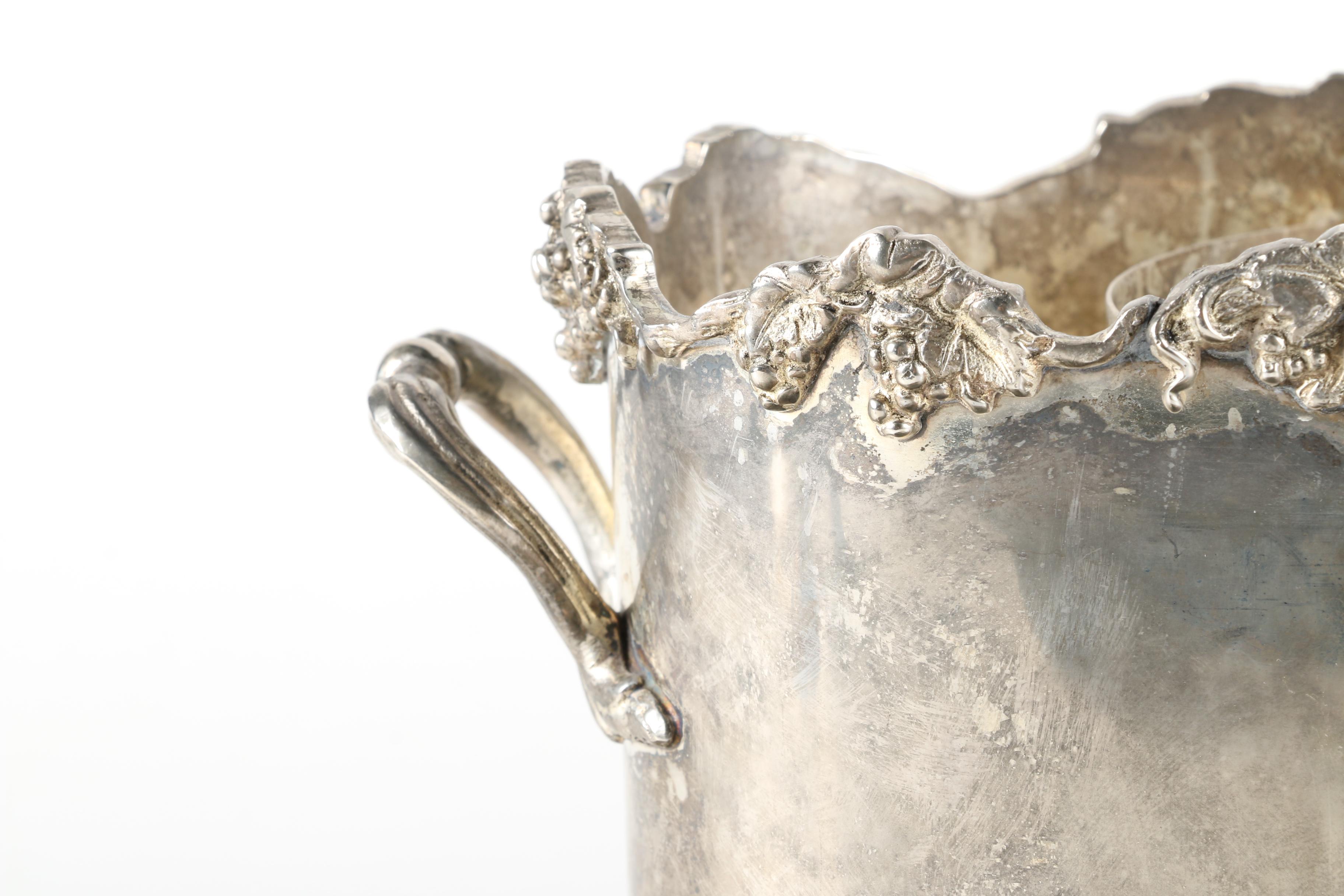 International Silver Co. Barbour Silver Plate Co. "Vintage-Chased" Pieces