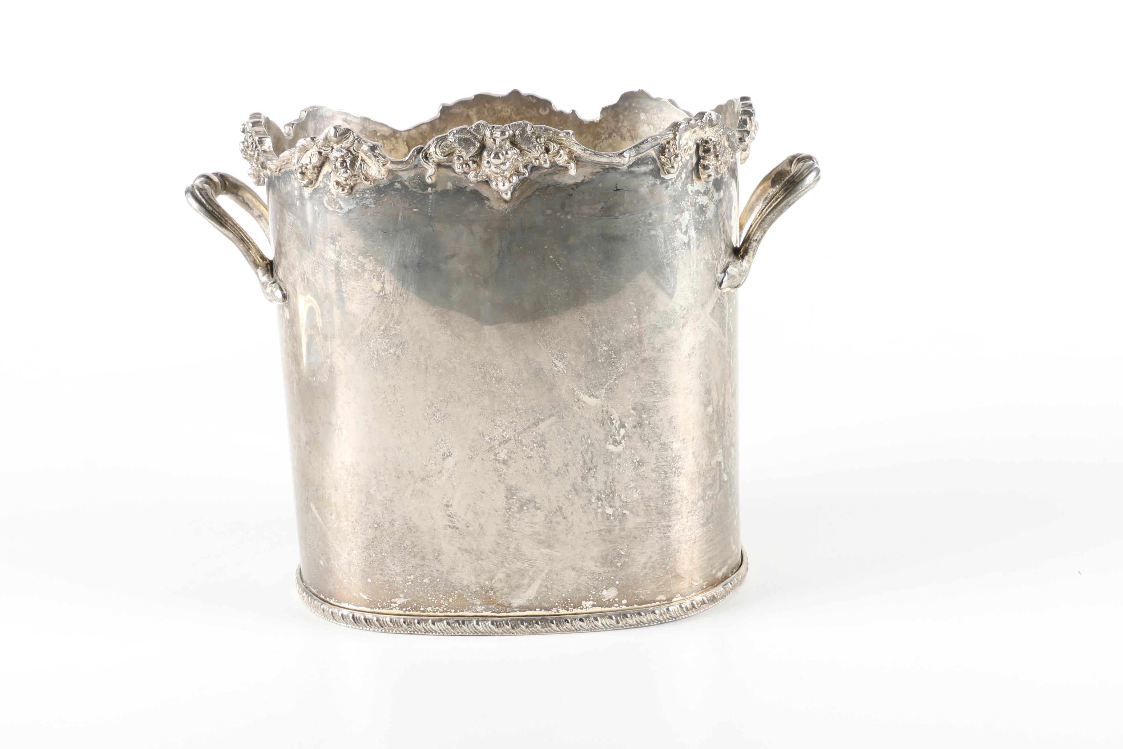 International Silver Co. Barbour Silver Plate Co. "Vintage-Chased" Pieces