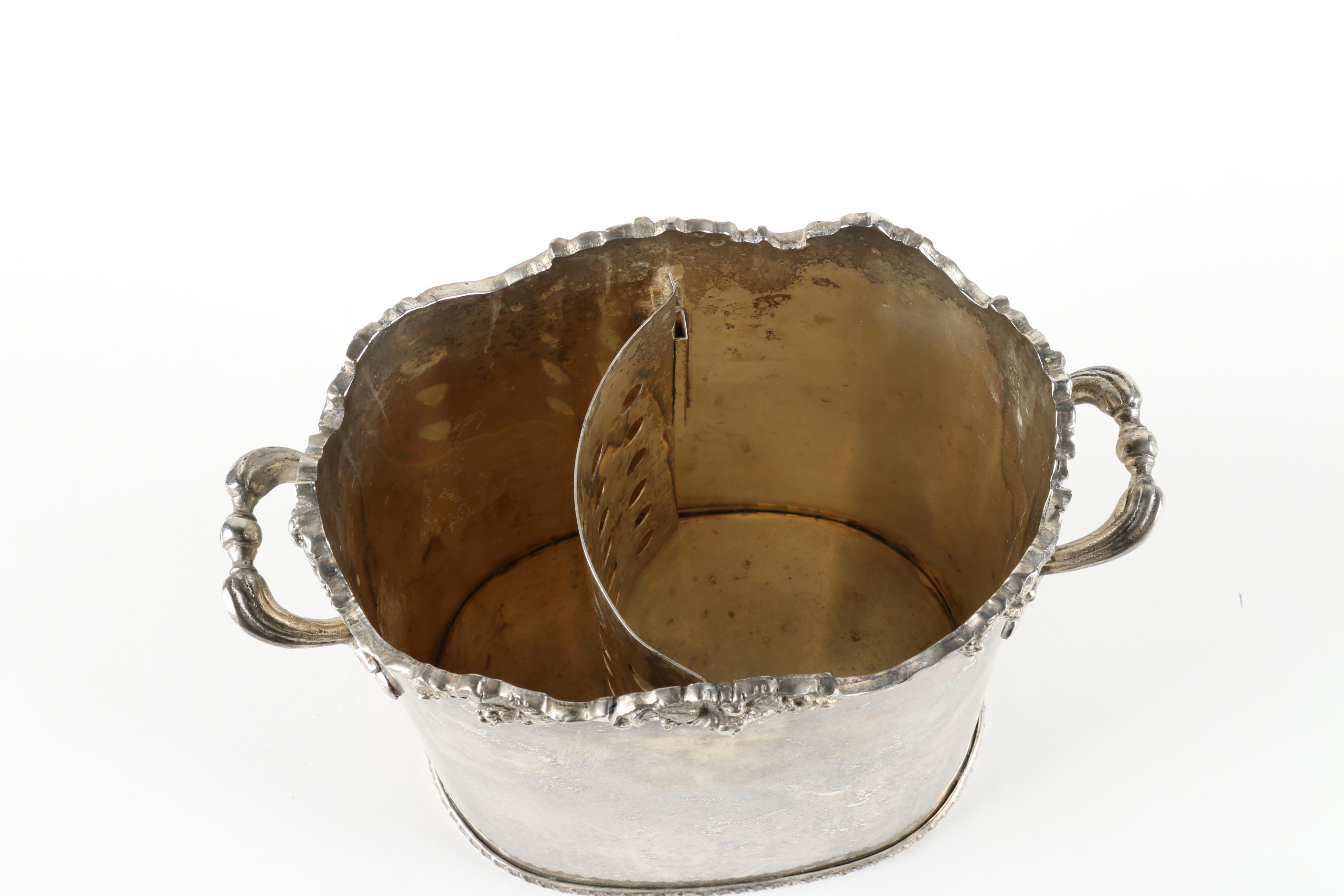 International Silver Co. Barbour Silver Plate Co. "Vintage-Chased" Pieces