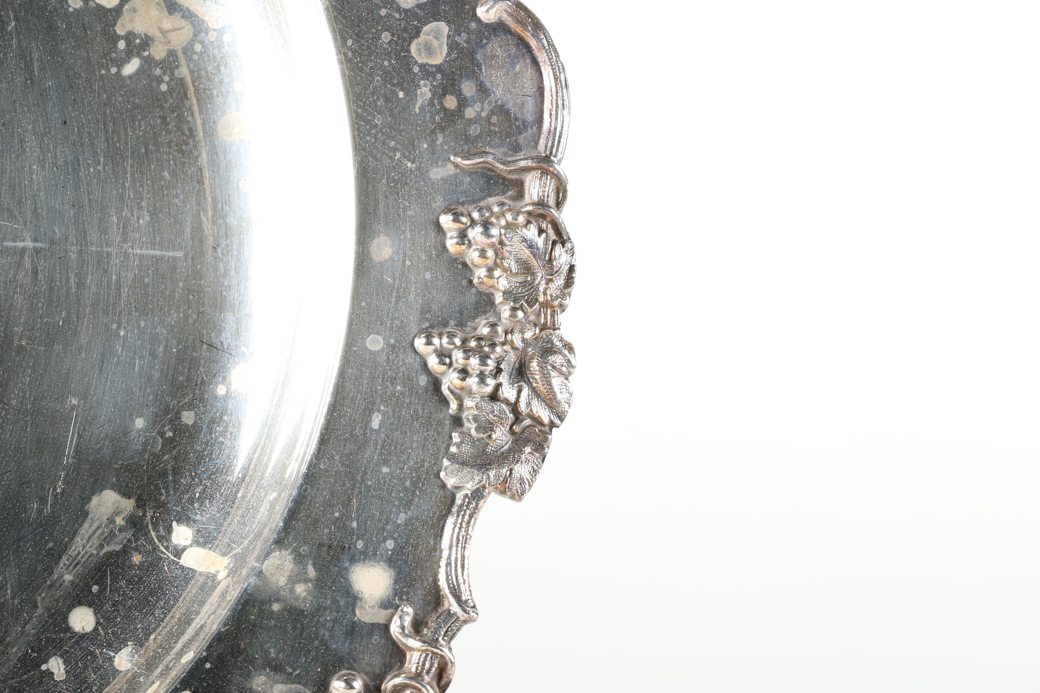 International Silver Co. Barbour Silver Plate Co. "Vintage-Chased" Pieces