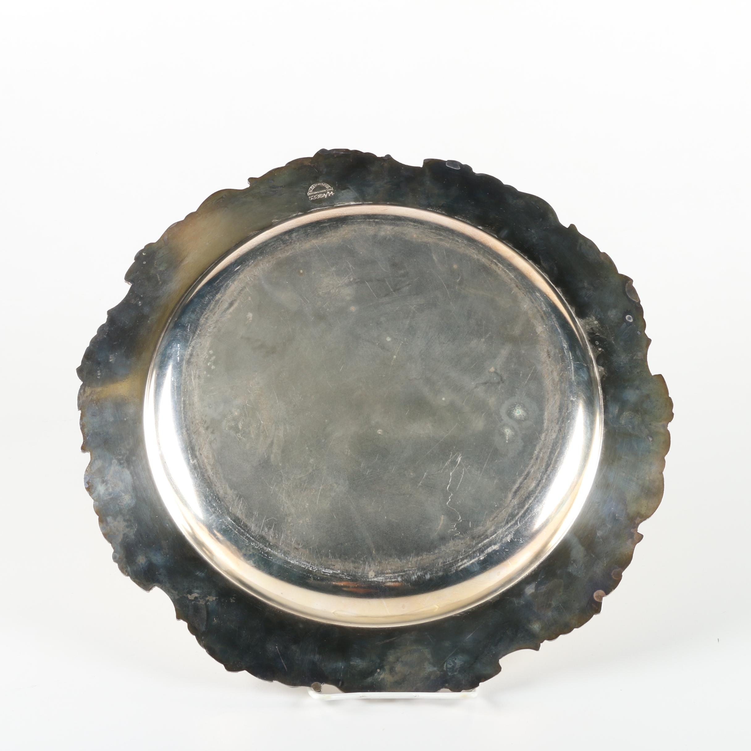 International Silver Co. Barbour Silver Plate Co. "Vintage-Chased" Pieces
