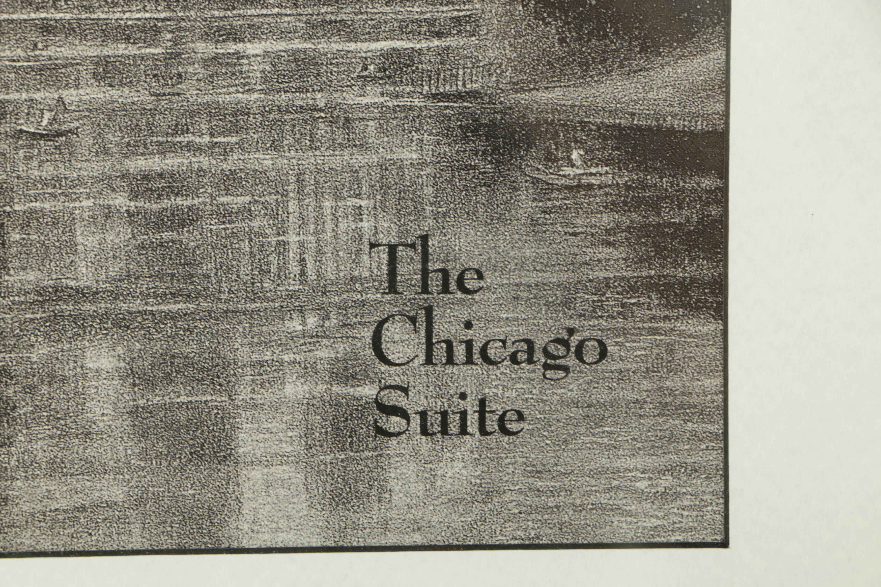 Harold Altman Drawing and Limited Edition Lithograph "Chicago II"