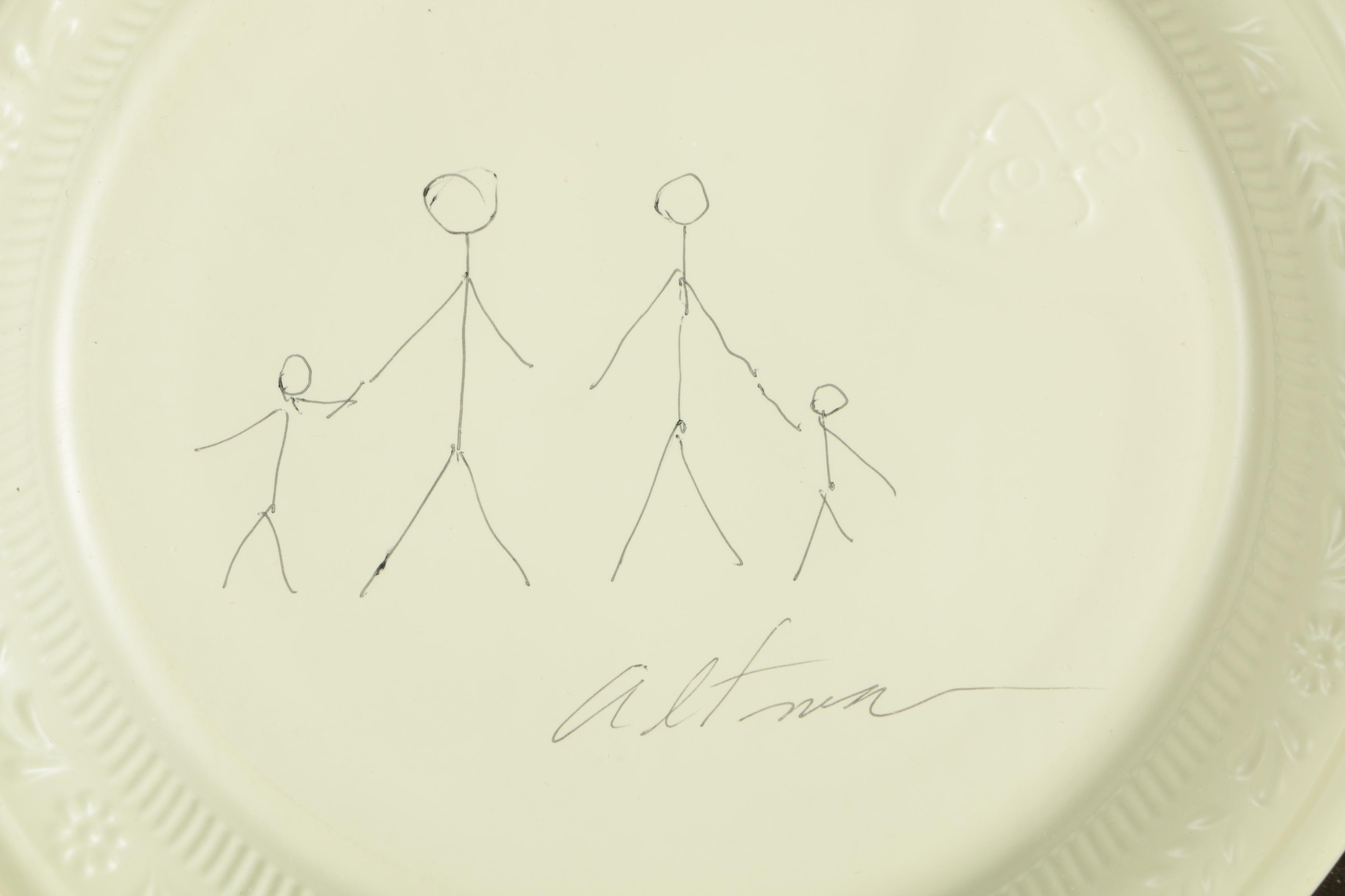 Harold Altman Drawing and Limited Edition Lithograph "Chicago II"