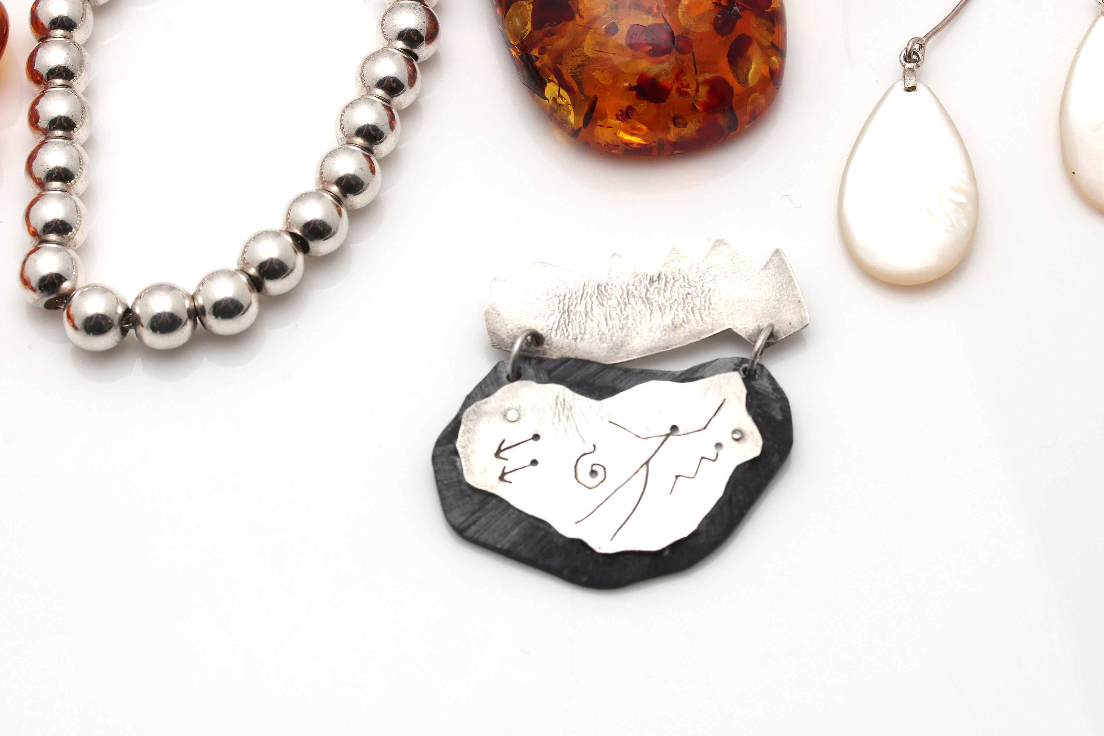 Assorted Sterling Silver and Signed Costume Jewelry