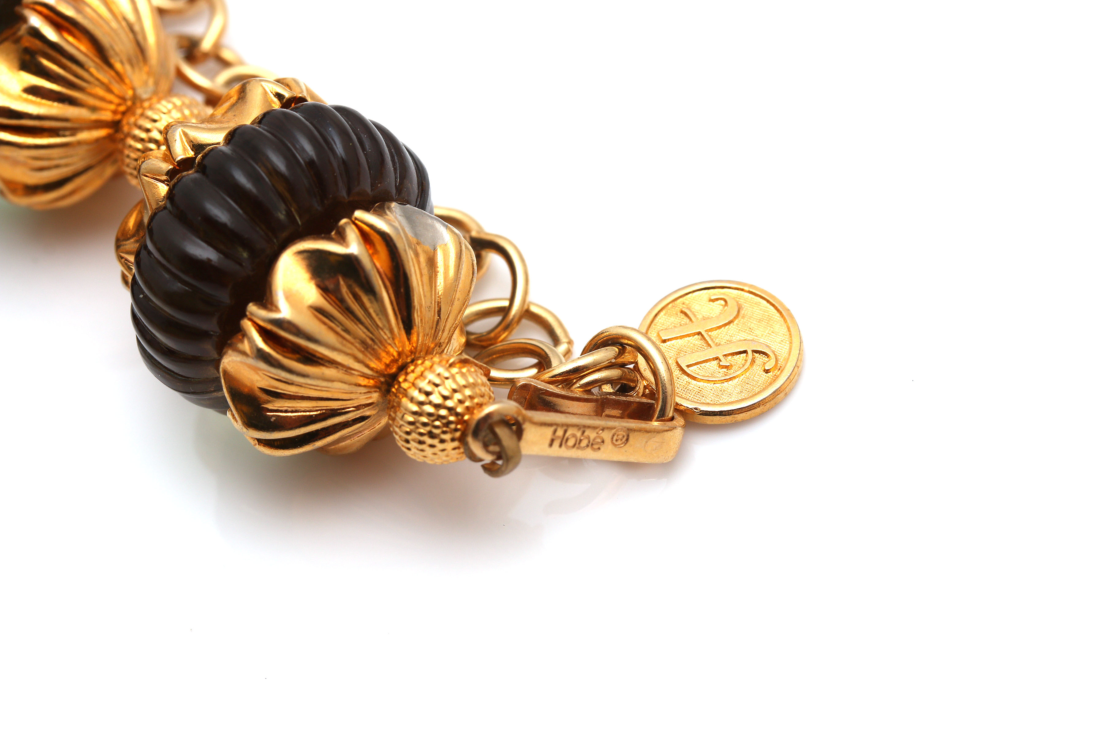 Hobé Necklace and Kalinger Paris Haute Couture Chandelier Earrings