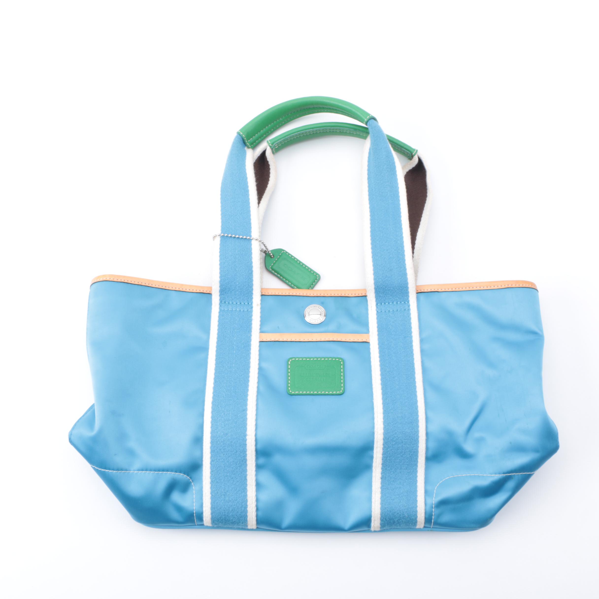 Coach Nylon Tote Bag