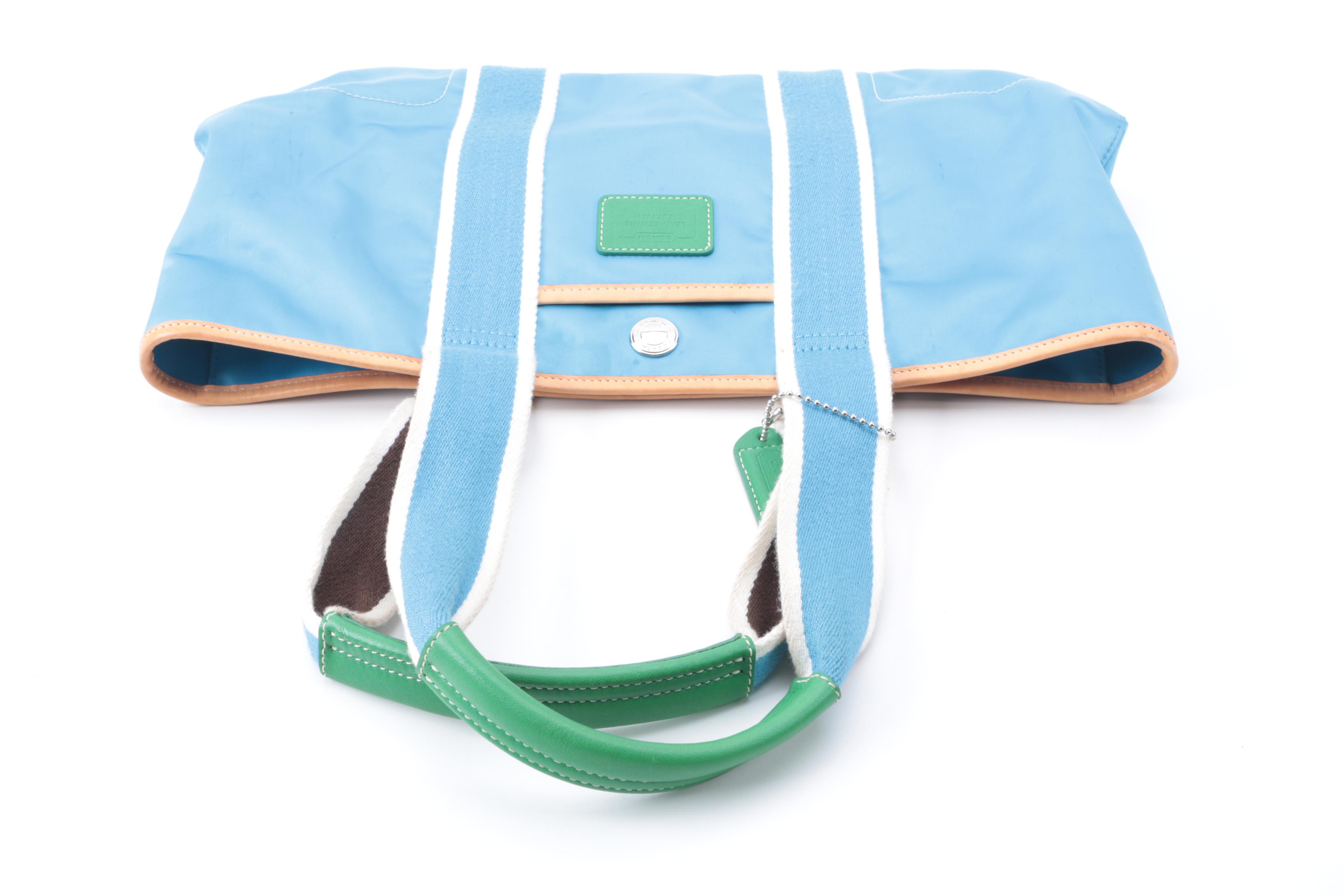 Coach Nylon Tote Bag