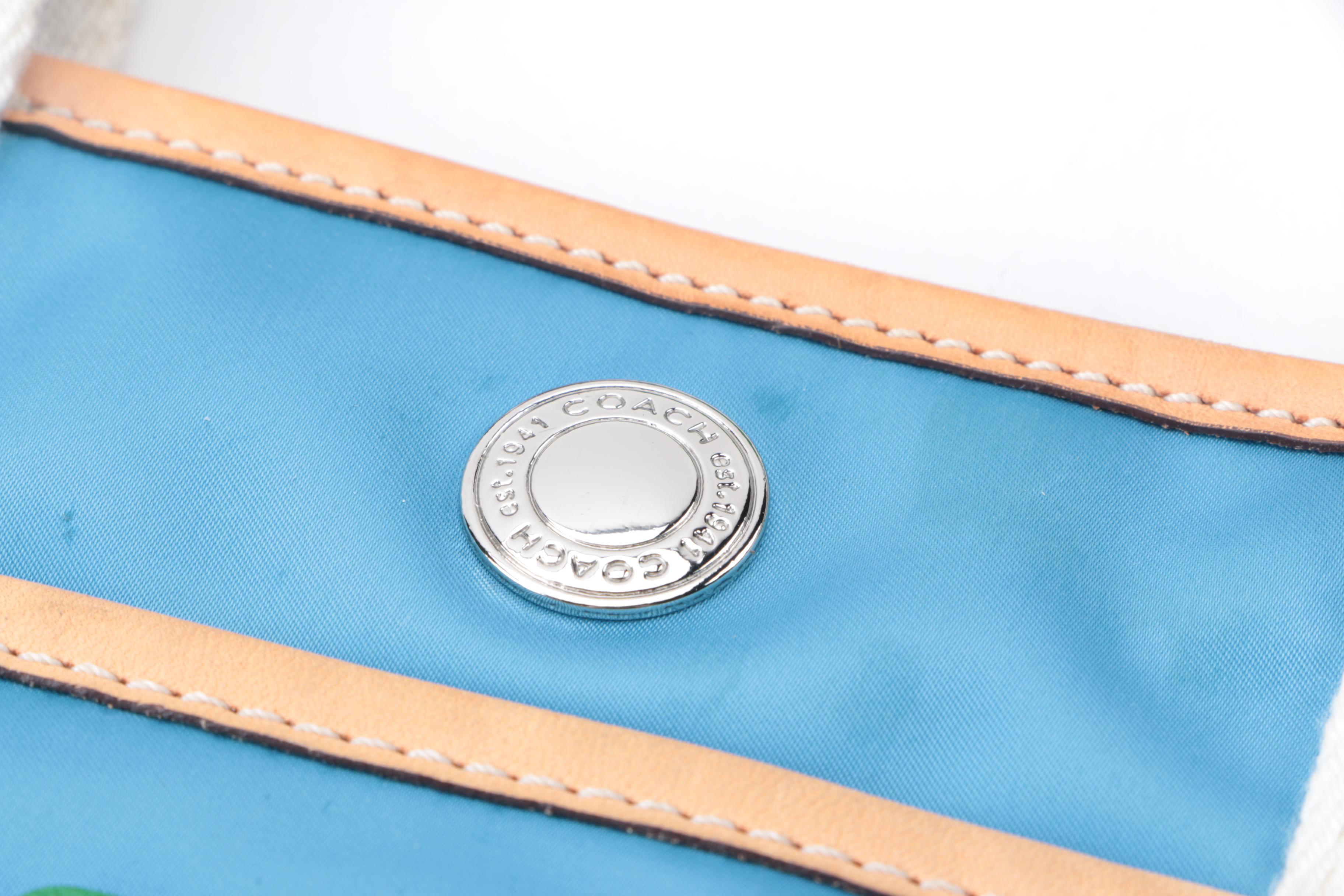 Coach Nylon Tote Bag