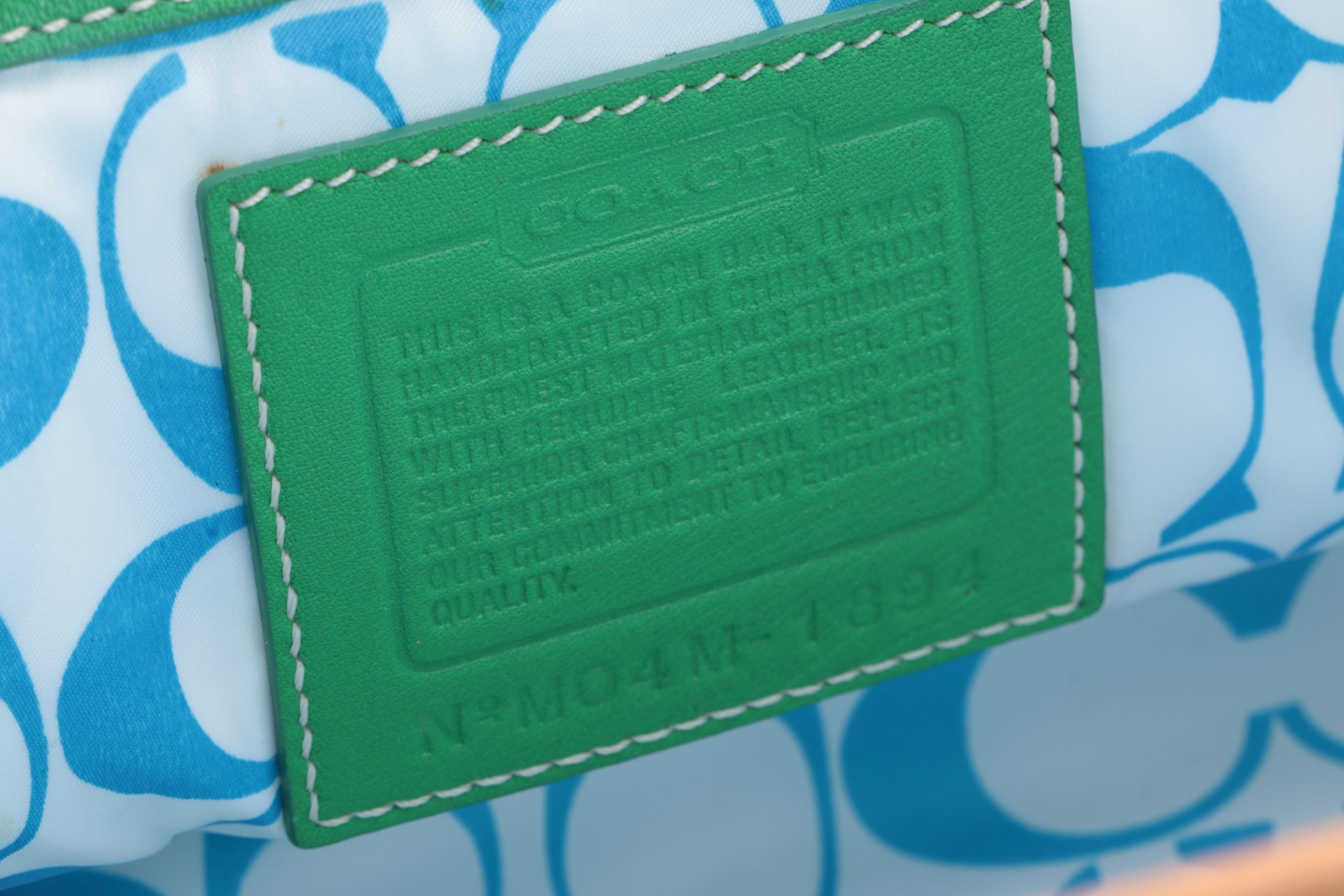 Coach Nylon Tote Bag