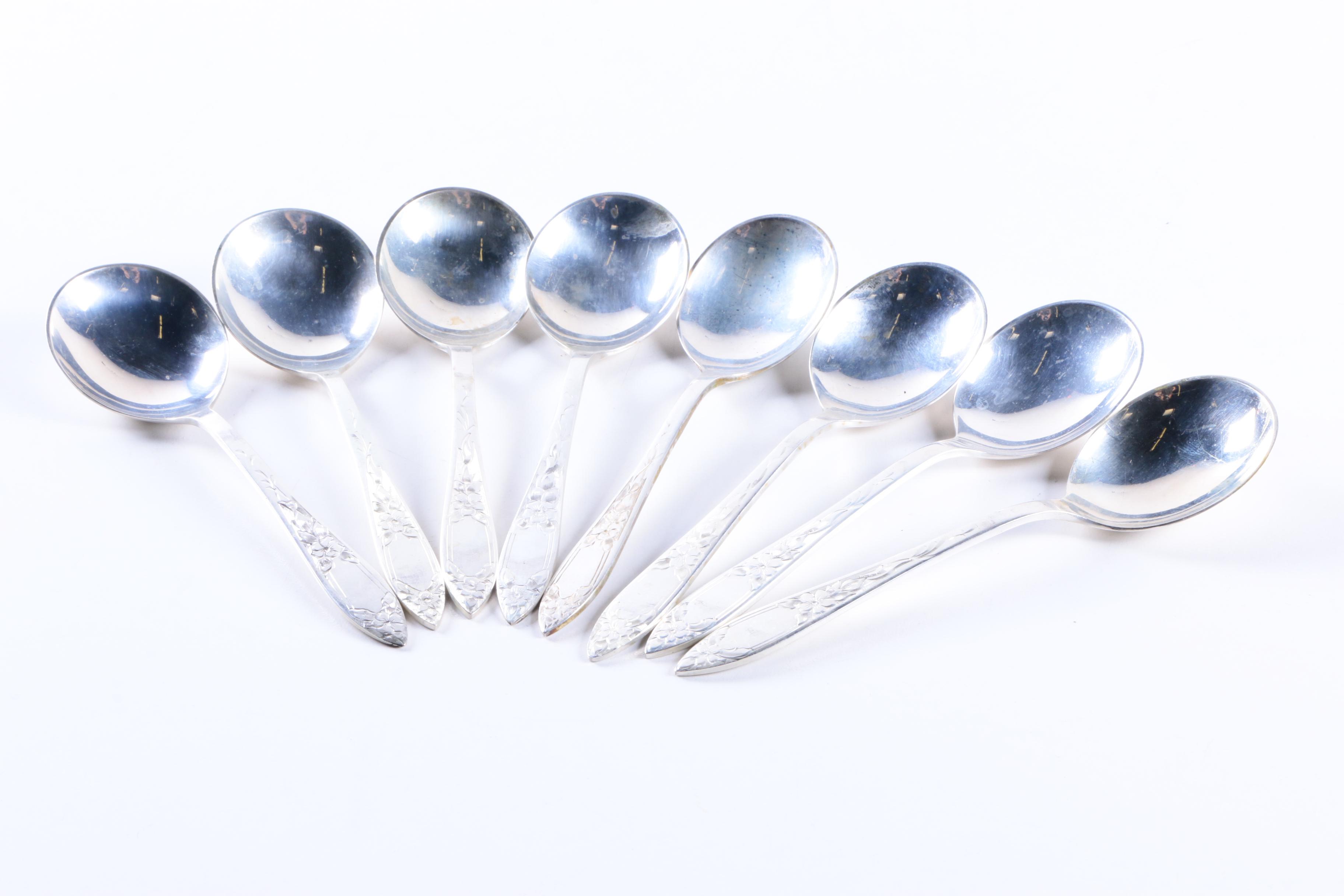 Stieff "Lady Claire" Sterling Silver Flatware Set