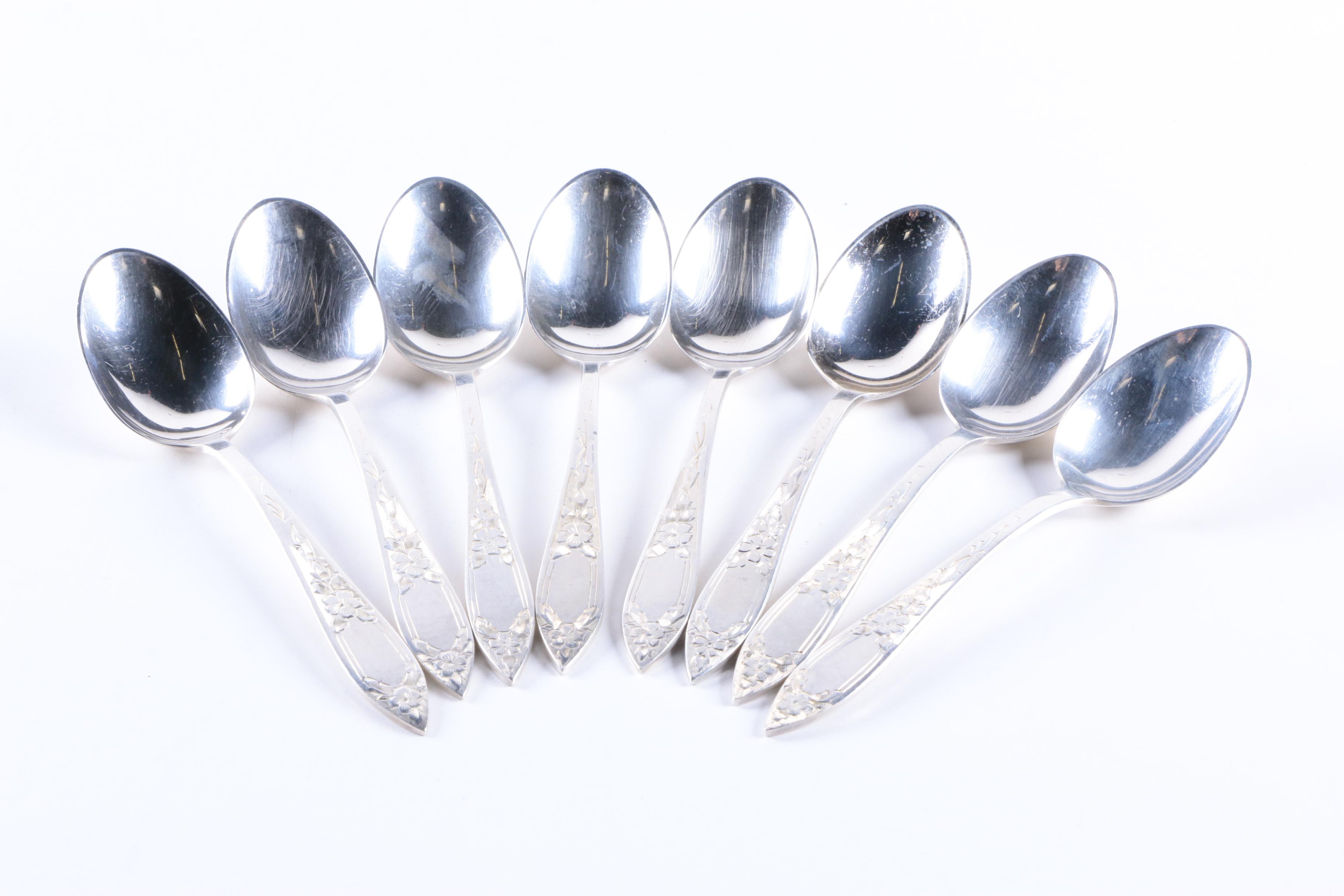 Stieff "Lady Claire" Sterling Silver Flatware Set