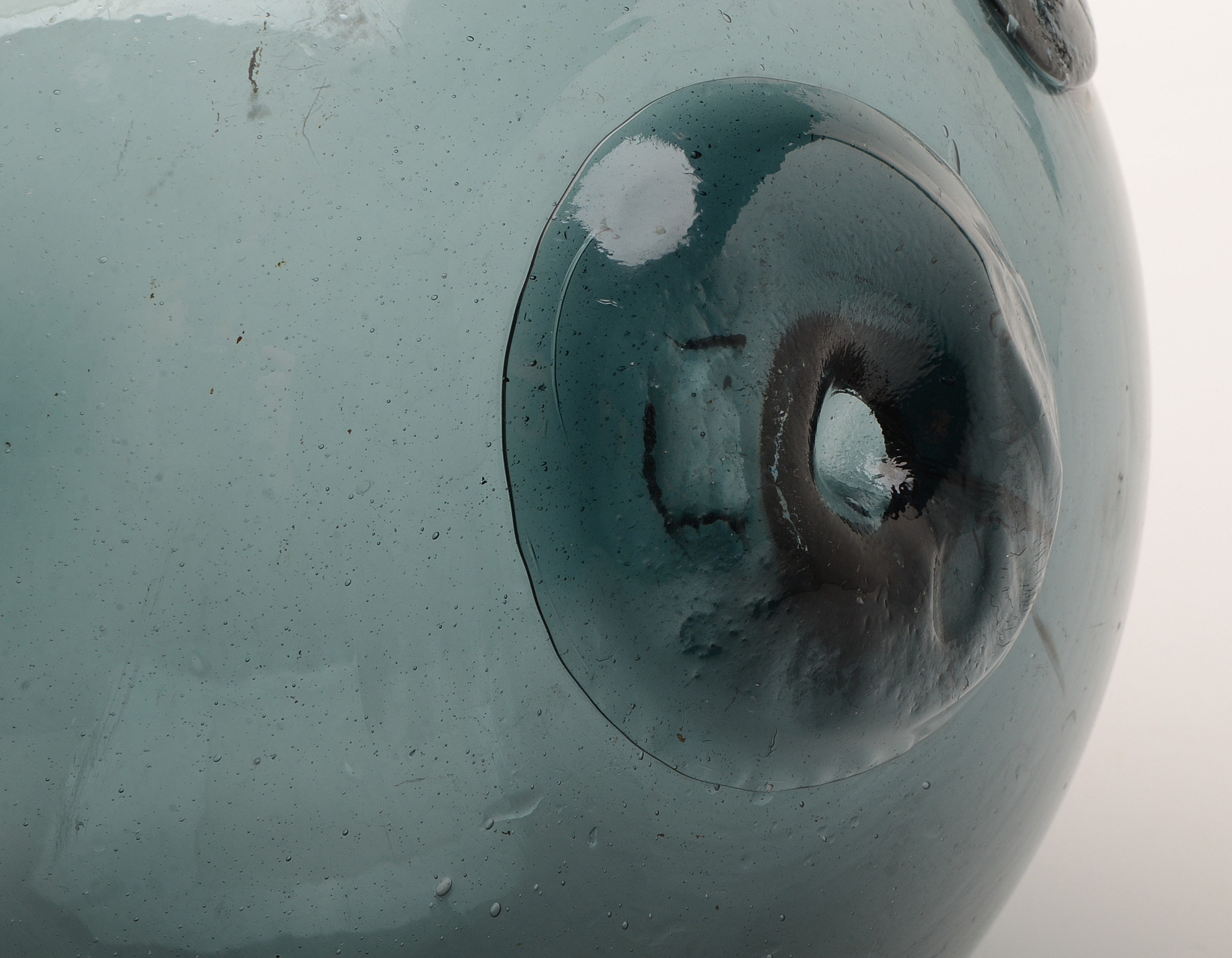 Hand Blown Art Glass Orb